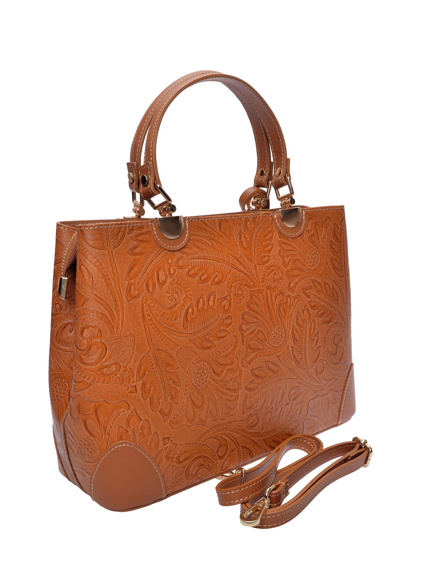 Anna Luchini Tote Bag AL 3165 – Handtasche aus echtem Leder, Hergestellt in Italien