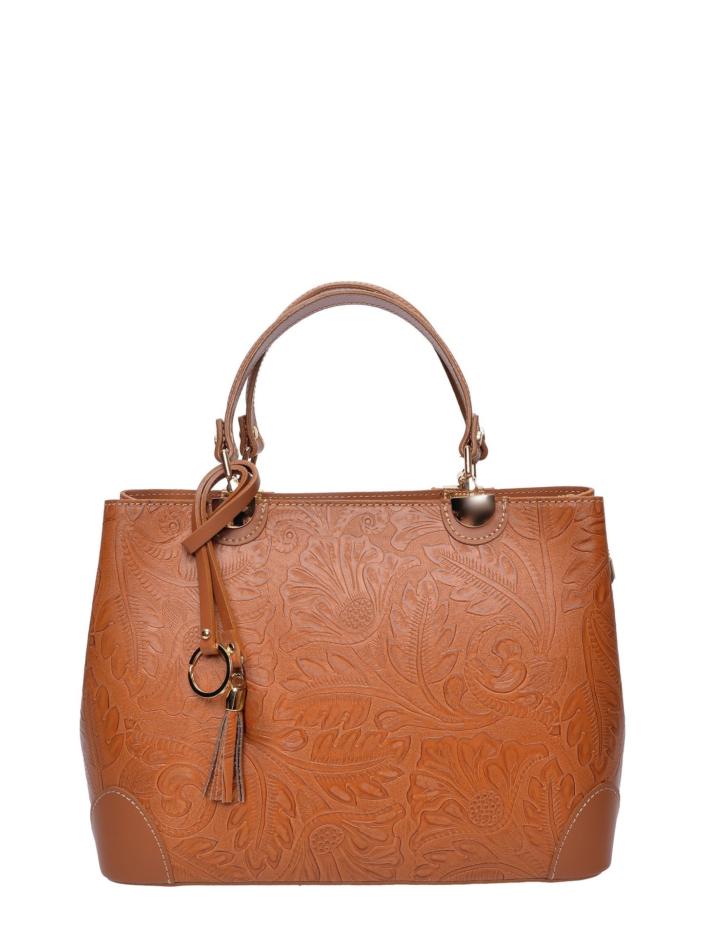 Anna Luchini Tote Bag AL 3165 – Handtasche aus echtem Leder, Hergestellt in Italien
