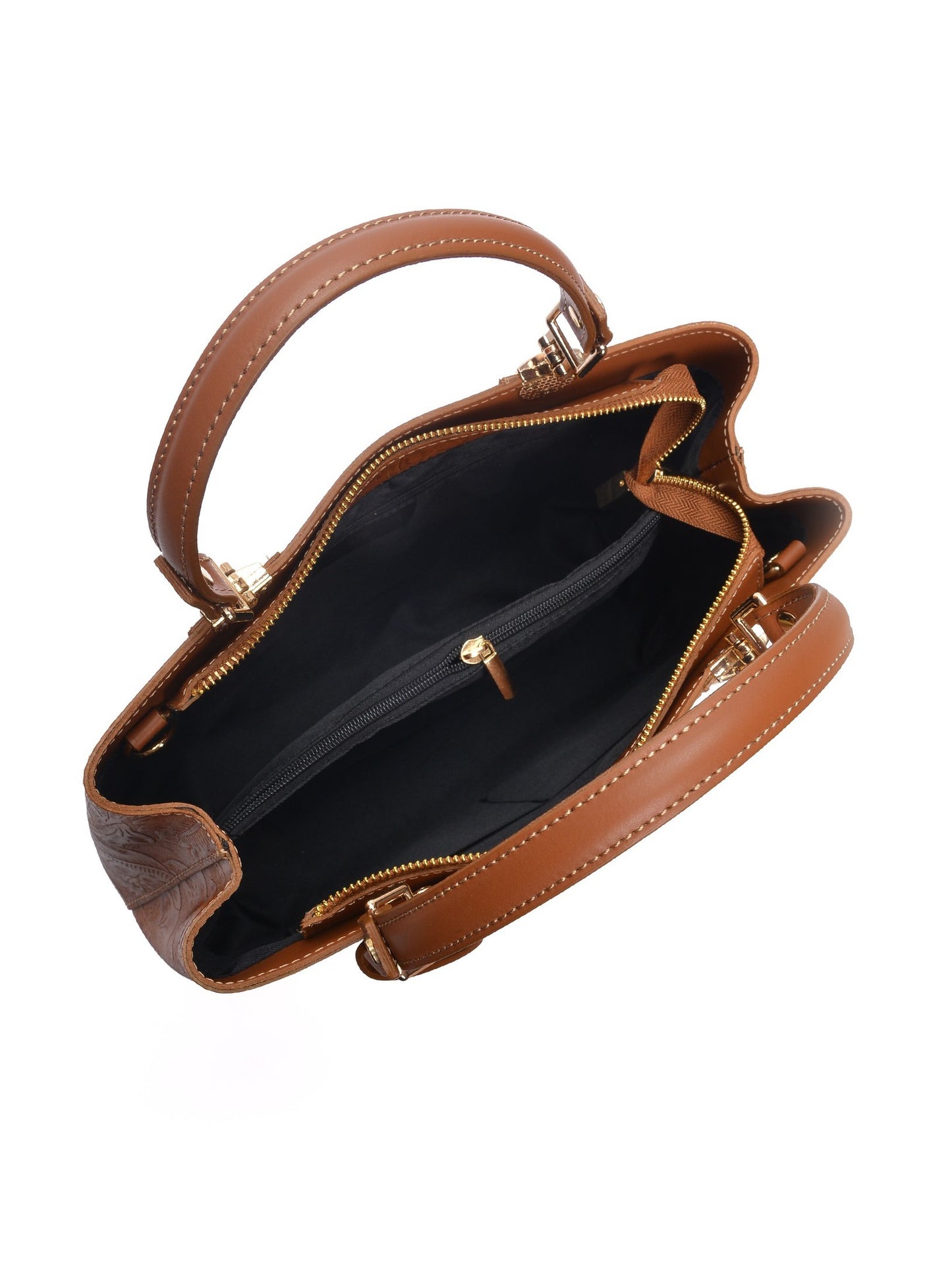 Anna Luchini Tote Bag AL 3165 – Handtasche aus echtem Leder, Hergestellt in Italien