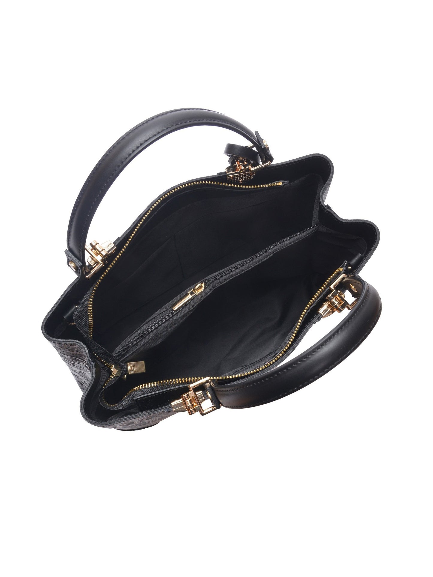 Anna Luchini Tote Bag AL 3165 – Handtasche aus echtem Leder, Hergestellt in Italien