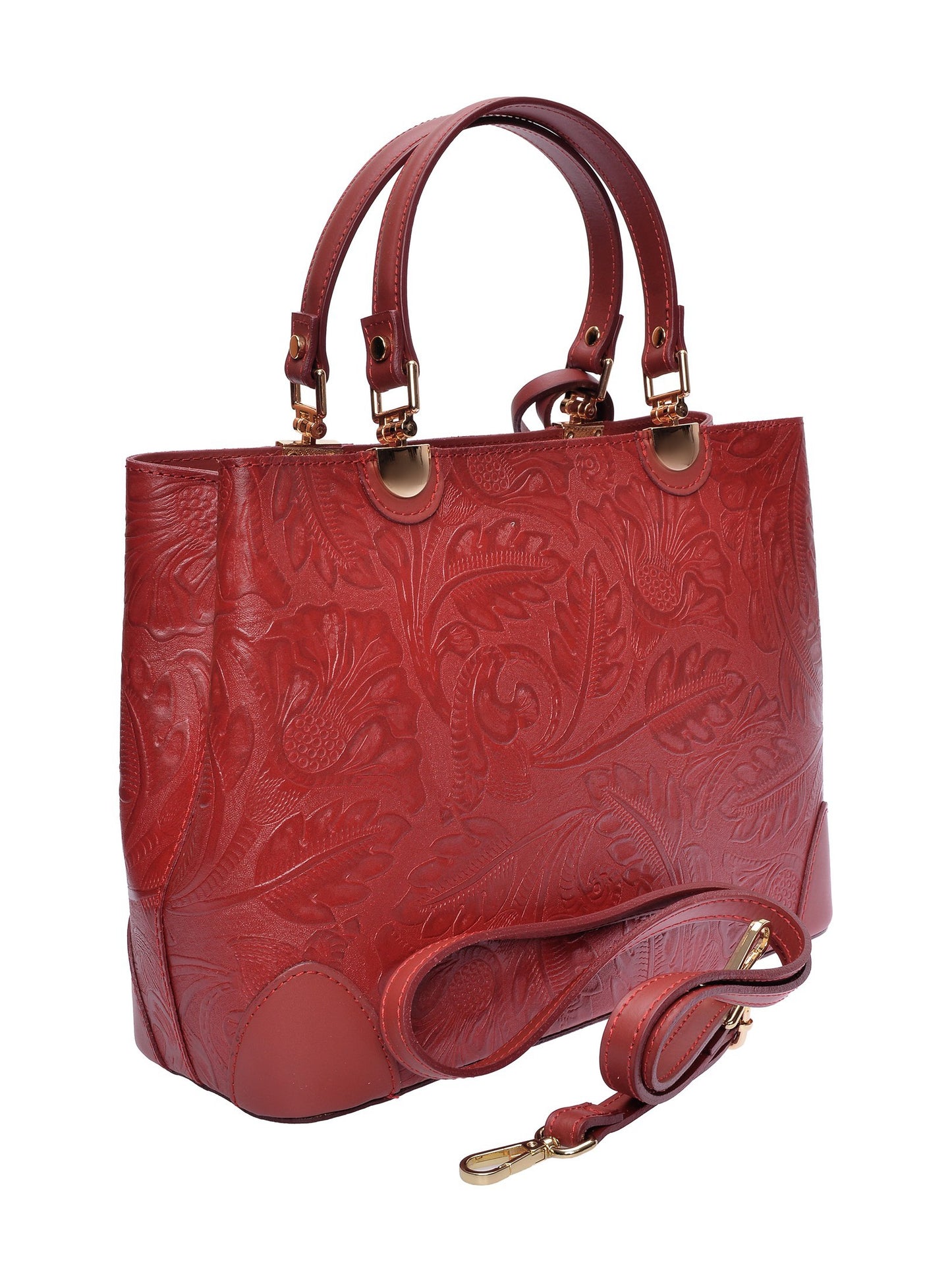 Anna Luchini Tote Bag AL 3165 – Handtasche aus echtem Leder, Hergestellt in Italien