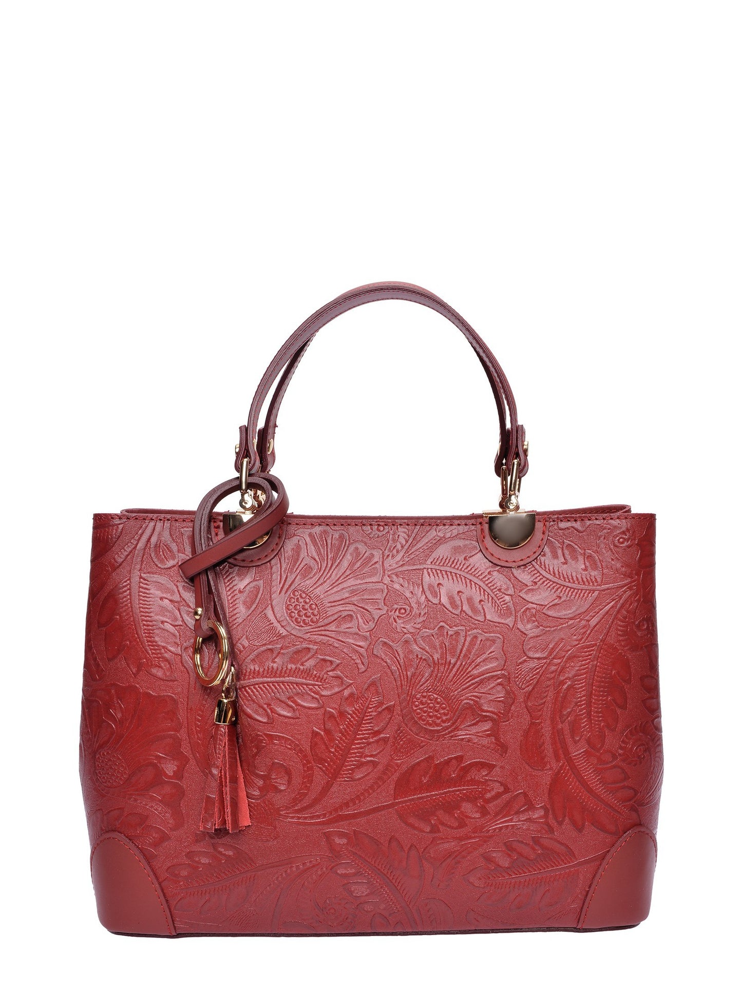 Anna Luchini Tote Bag AL 3165 – Handtasche aus echtem Leder, Hergestellt in Italien