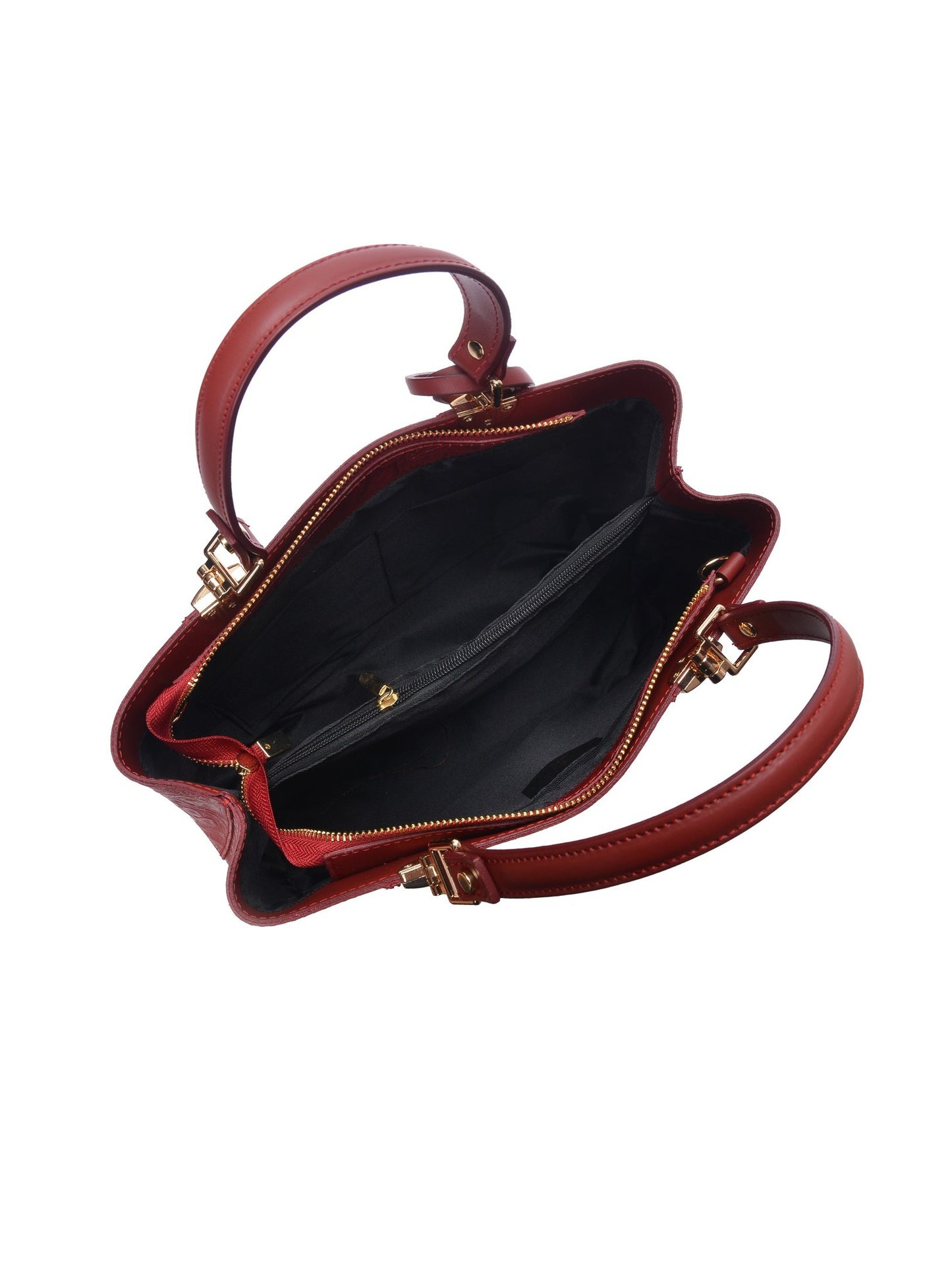 Anna Luchini Tote Bag AL 3165 – Handtasche aus echtem Leder, Hergestellt in Italien