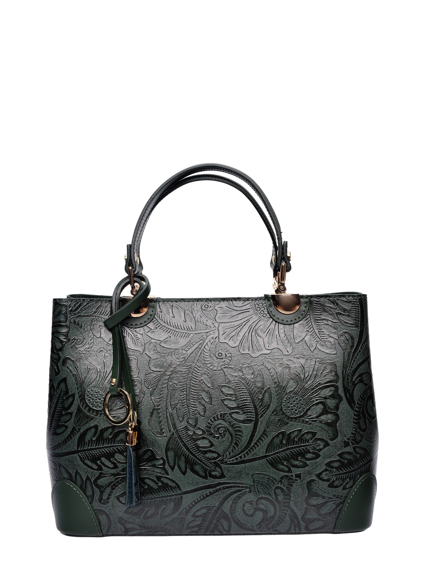 Anna Luchini Tote Bag AL 3165 – Handtasche aus echtem Leder, Hergestellt in Italien