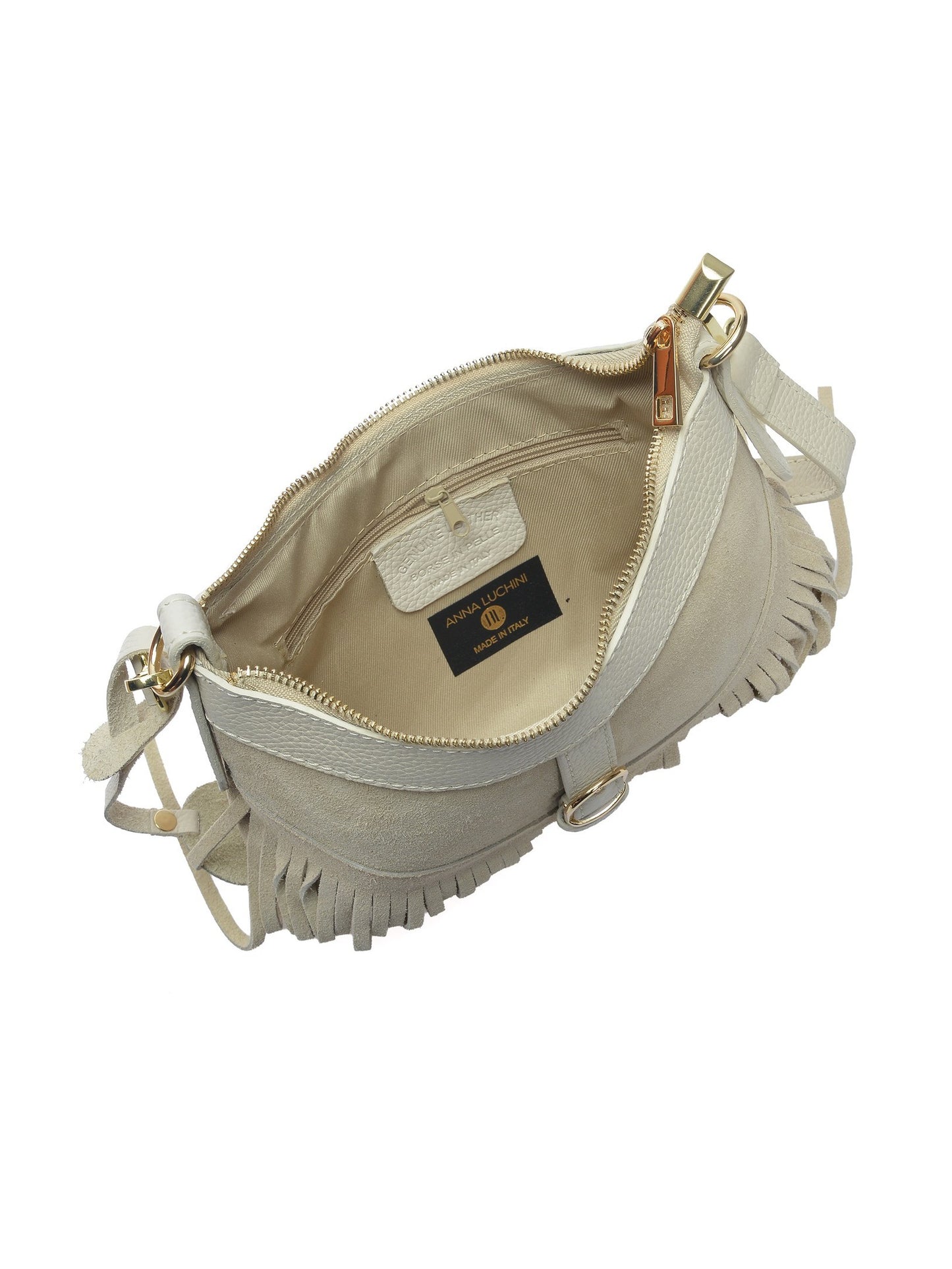 Anna Luchini Shoulder Bag AL 8194 – Handtasche aus echtem Leder, Hergestellt in Italien