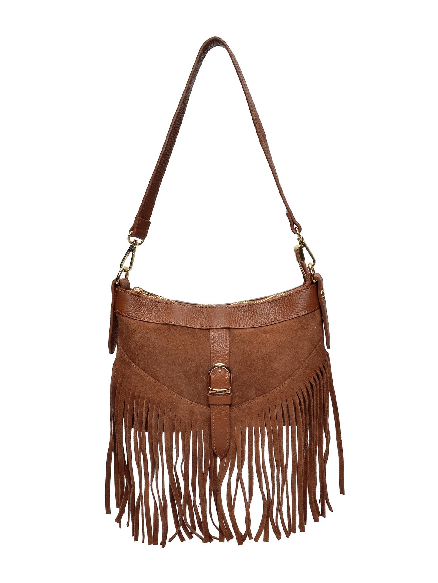 Anna Luchini Shoulder Bag AL 8194 – Handtasche aus echtem Leder, Hergestellt in Italien