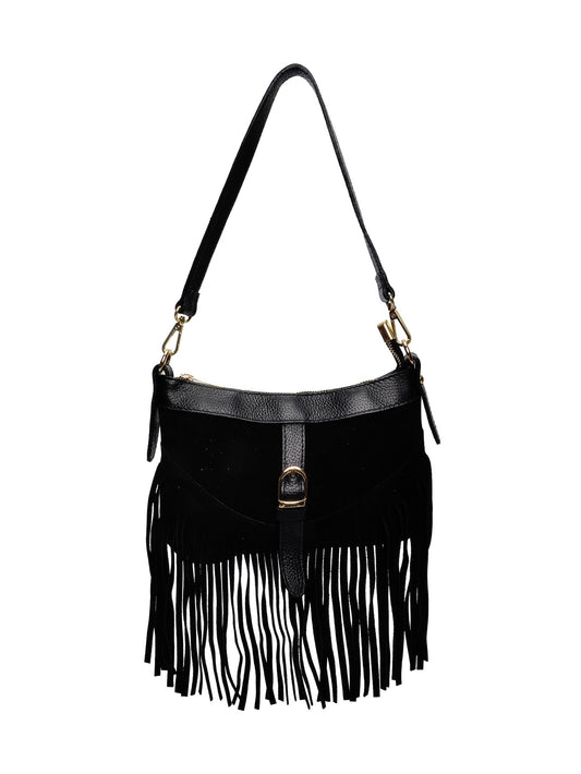 Anna Luchini Shoulder Bag AL 8194 – Handtasche aus echtem Leder, Hergestellt in Italien