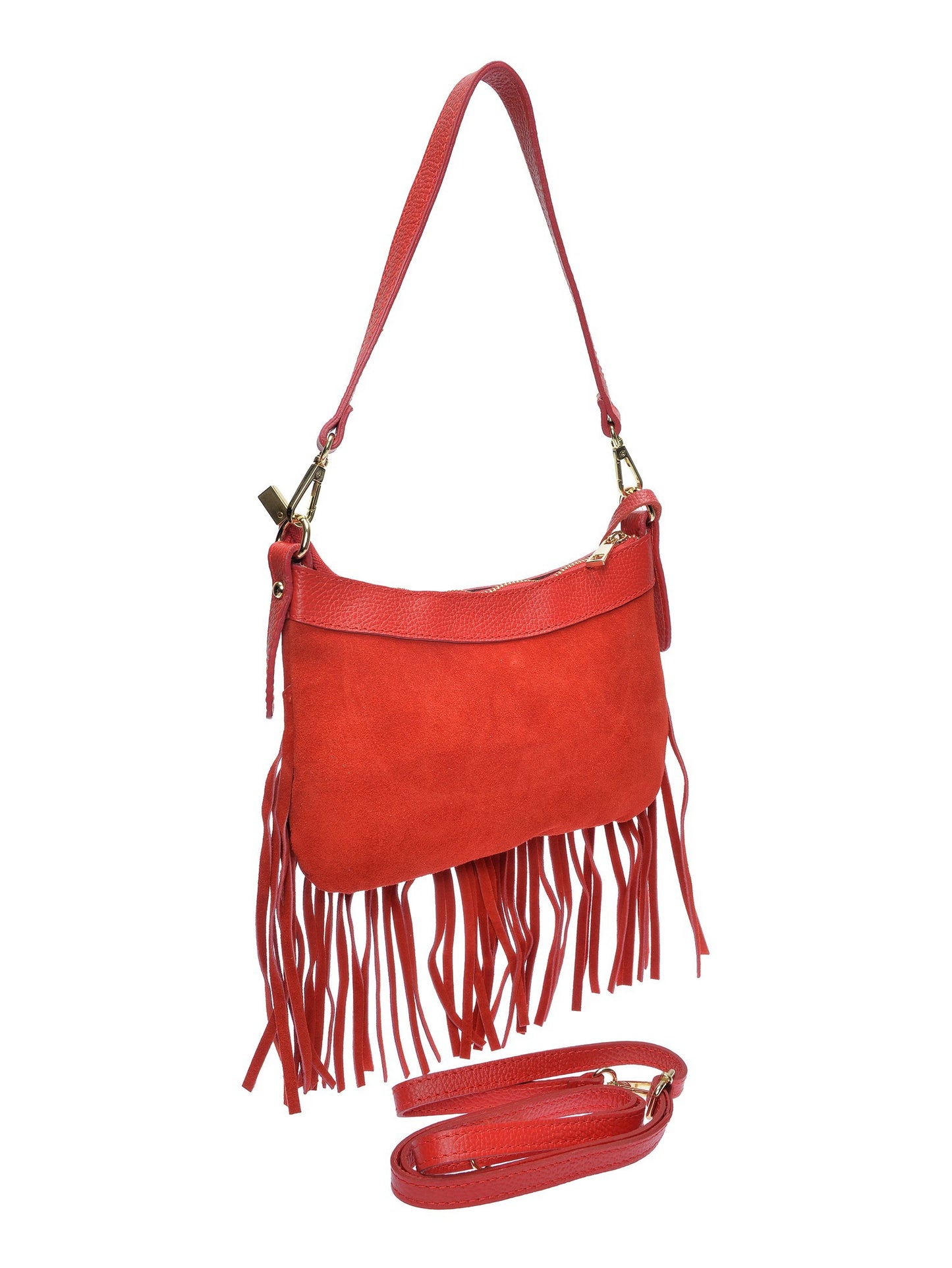 Anna Luchini Shoulder Bag AL 8194 – Handtasche aus echtem Leder, Hergestellt in Italien