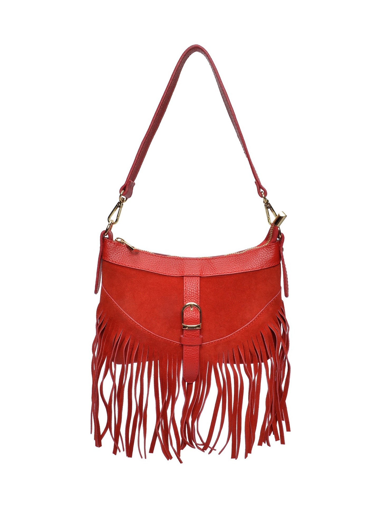 Anna Luchini Shoulder Bag AL 8194 – Handtasche aus echtem Leder, Hergestellt in Italien