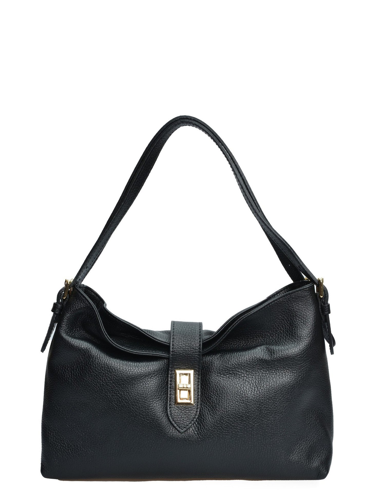 Anna Luchini Shoulder Bag AL SBV 19 – Handtasche aus echtem Leder, Hergestellt in Italien
