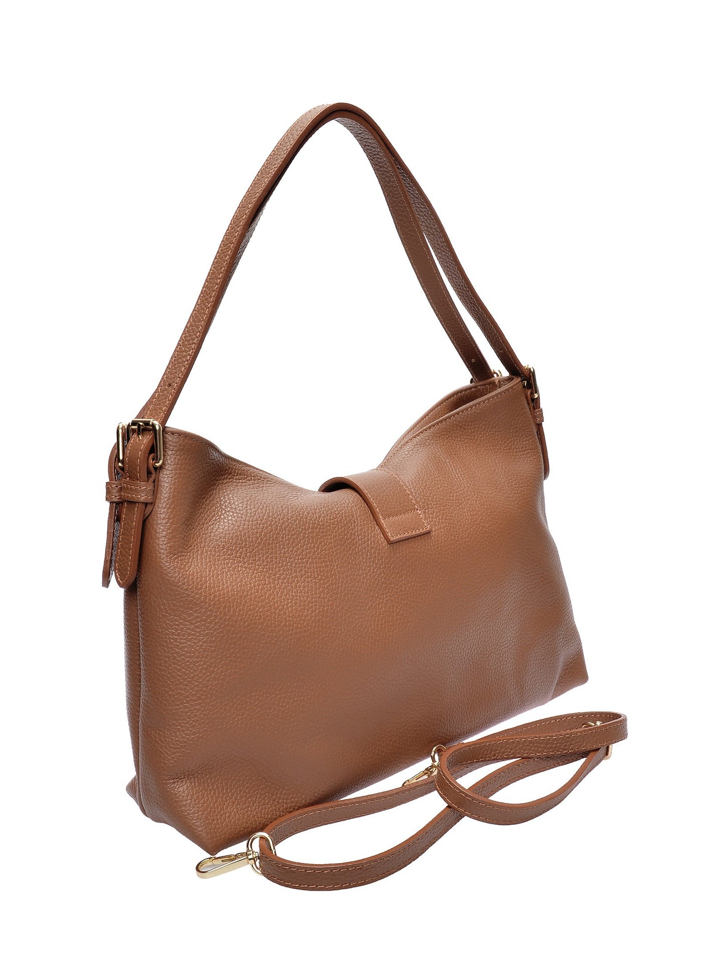 Anna Luchini Shoulder Bag AL SBV 19 – Handtasche aus echtem Leder, Hergestellt in Italien