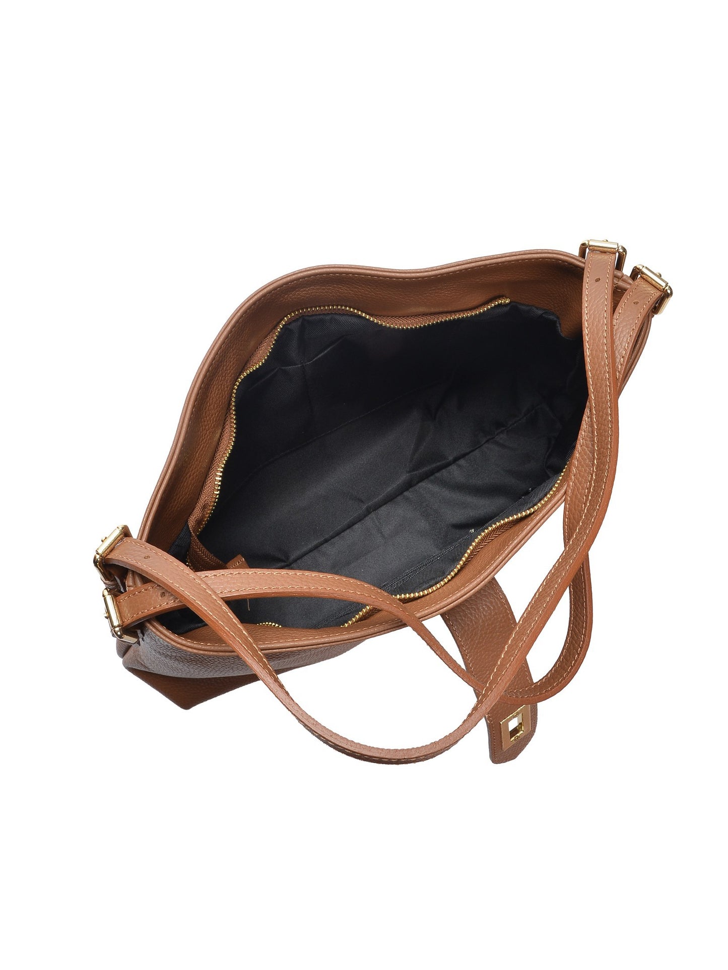 Anna Luchini Shoulder Bag AL SBV 19 – Handtasche aus echtem Leder, Hergestellt in Italien