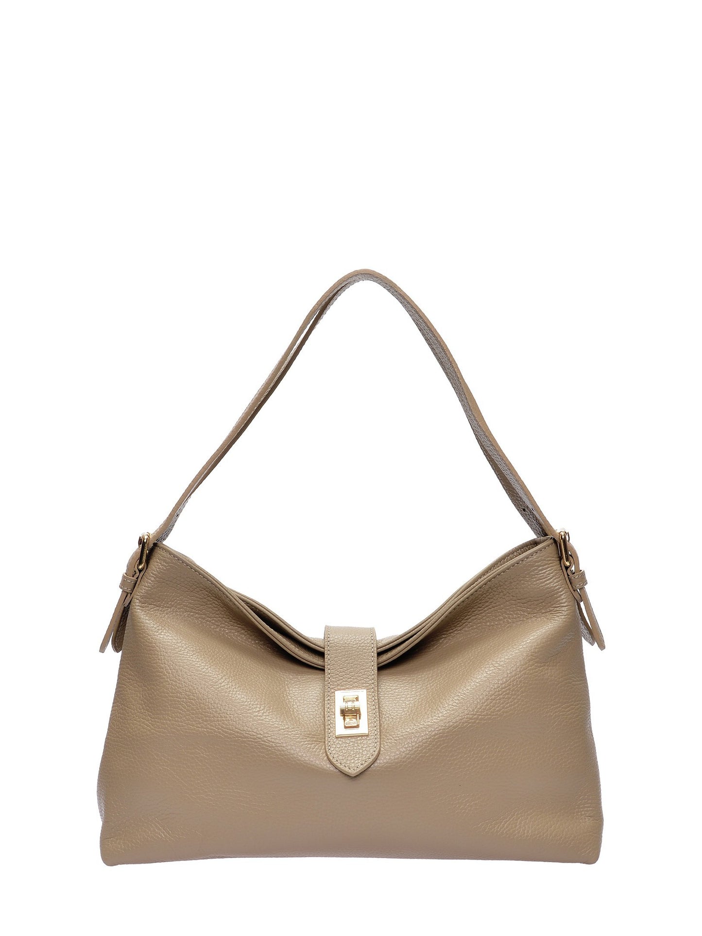 Anna Luchini Shoulder Bag AL SBV 19 – Handtasche aus echtem Leder, Hergestellt in Italien