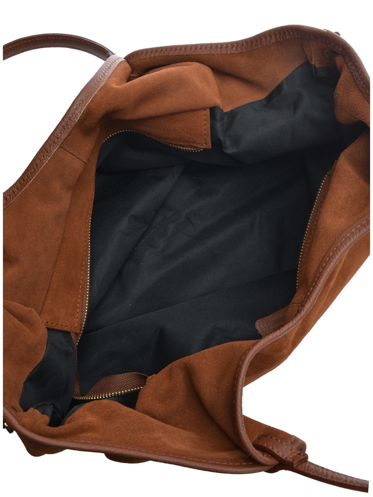 Anna Luchini Hobo Bag AL TSBV 26 – Wildledertasche aus Italien