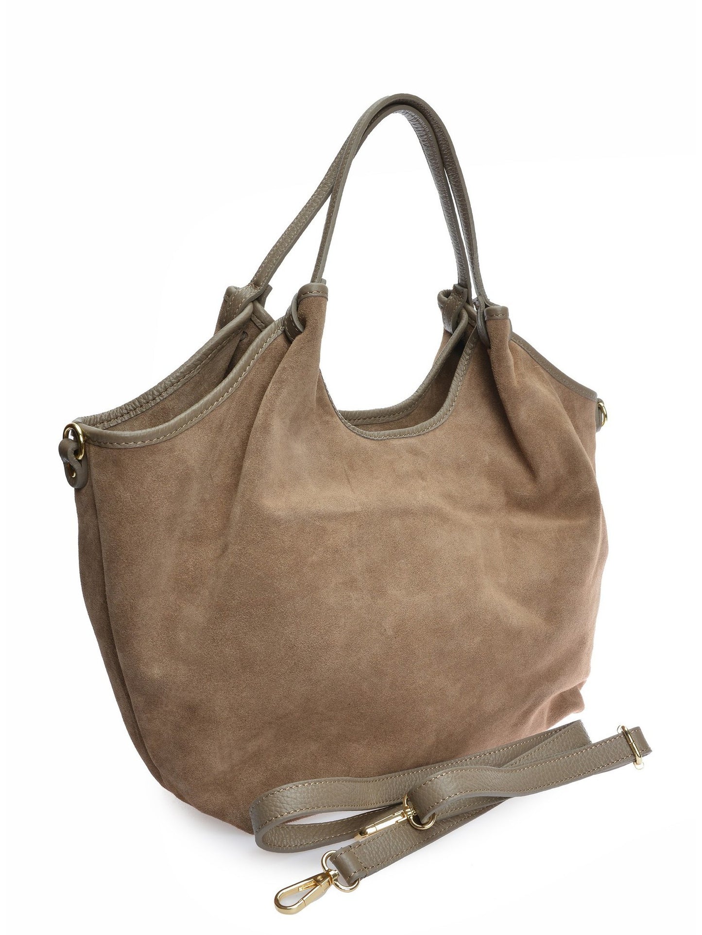 Anna Luchini Hobo Bag AL TSBV 26 – Wildledertasche aus Italien