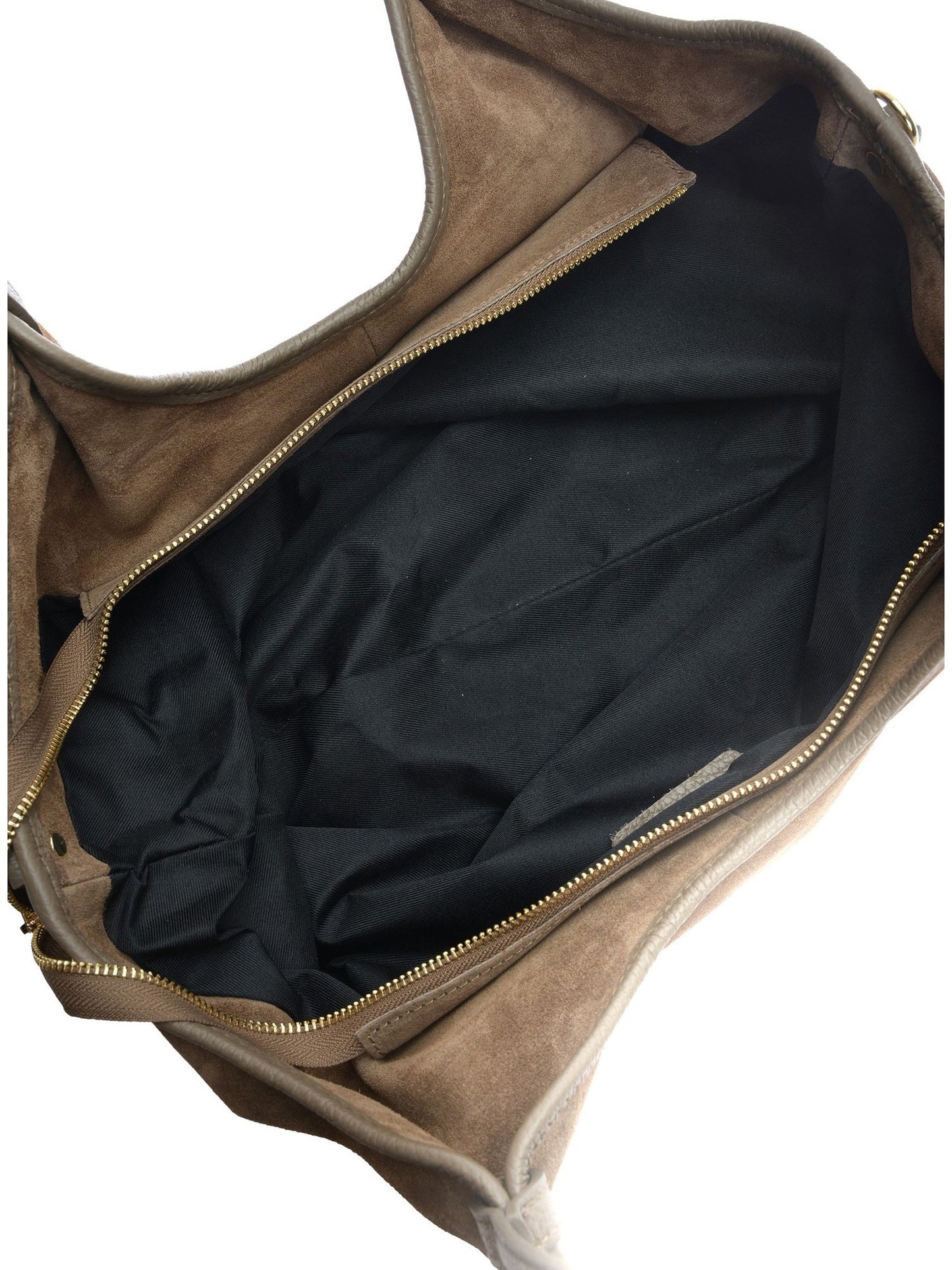 Anna Luchini Hobo Bag AL TSBV 26 – Wildledertasche aus Italien