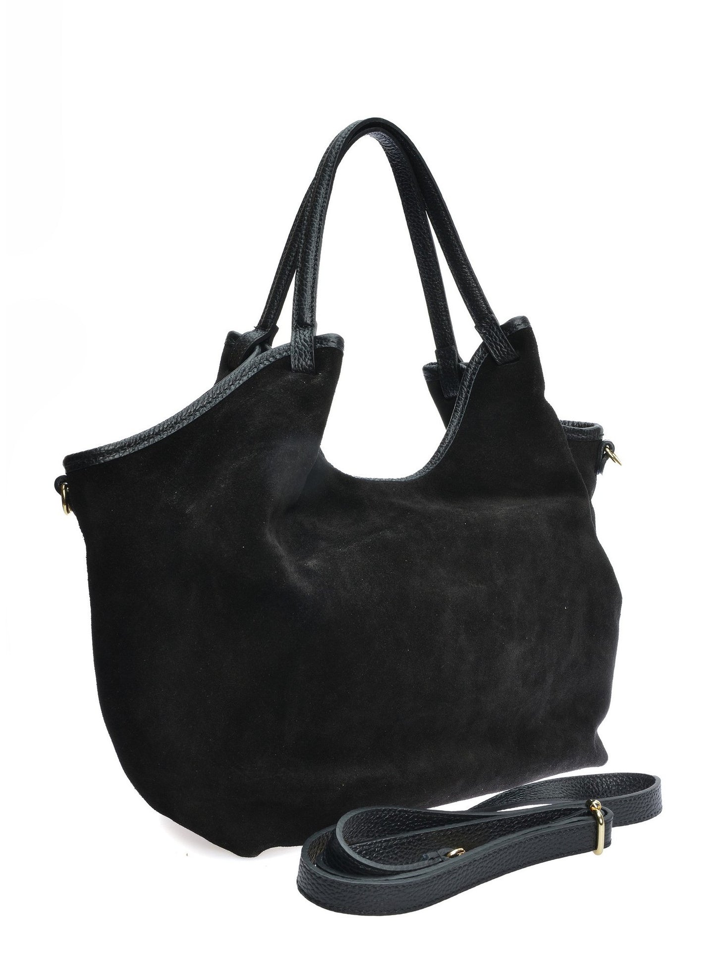 Anna Luchini Hobo Bag AL TSBV 26 – Wildledertasche aus Italien