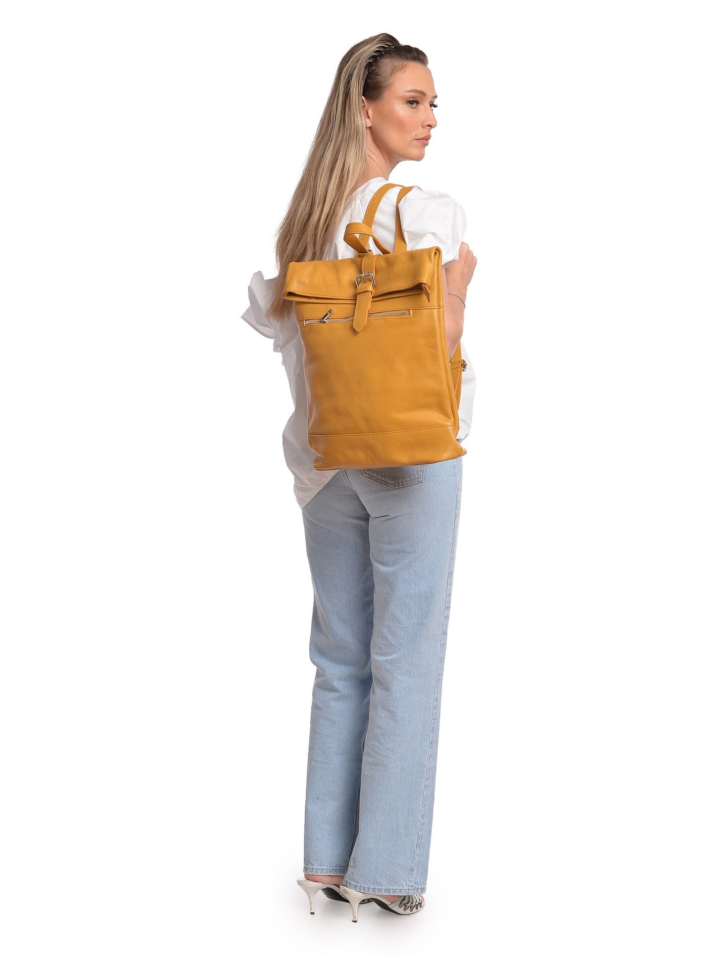 Isabella Rhea Rucksack IR 126 – Leder Backpack aus Italien