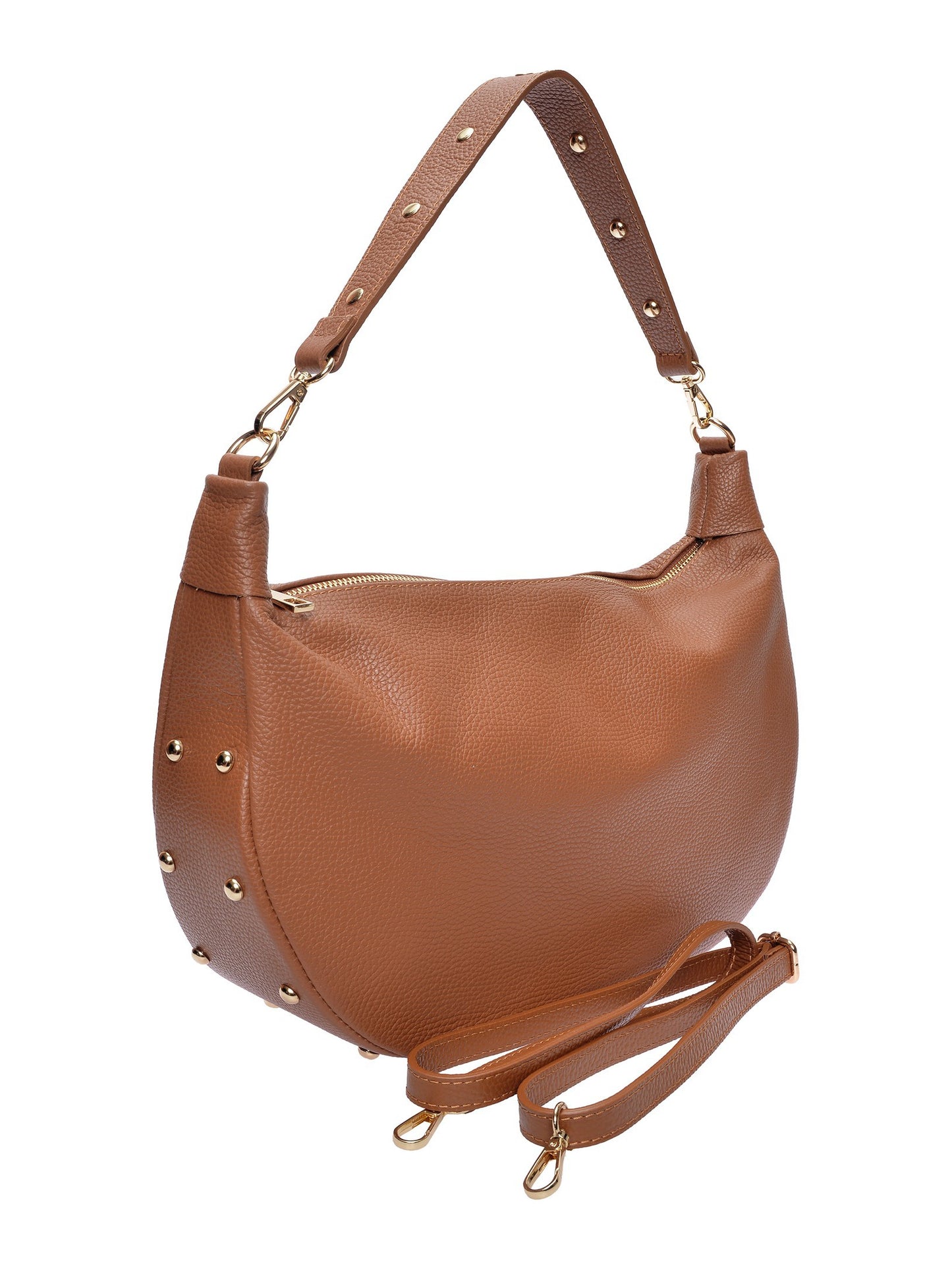 Isabella Rhea Shoulder Bag IR 172 – Handtasche aus echtem Leder, Hergestellt in Italien