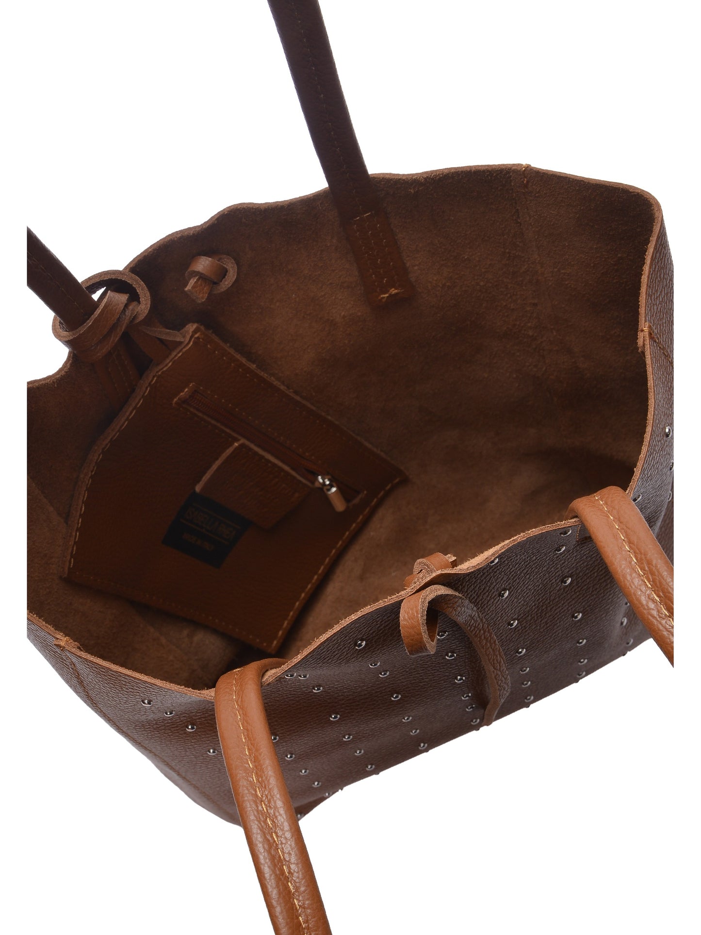 Isabella Rhea Hobo Bag IR 175 – Handtasche aus echtem Leder, Hergestellt in Italien