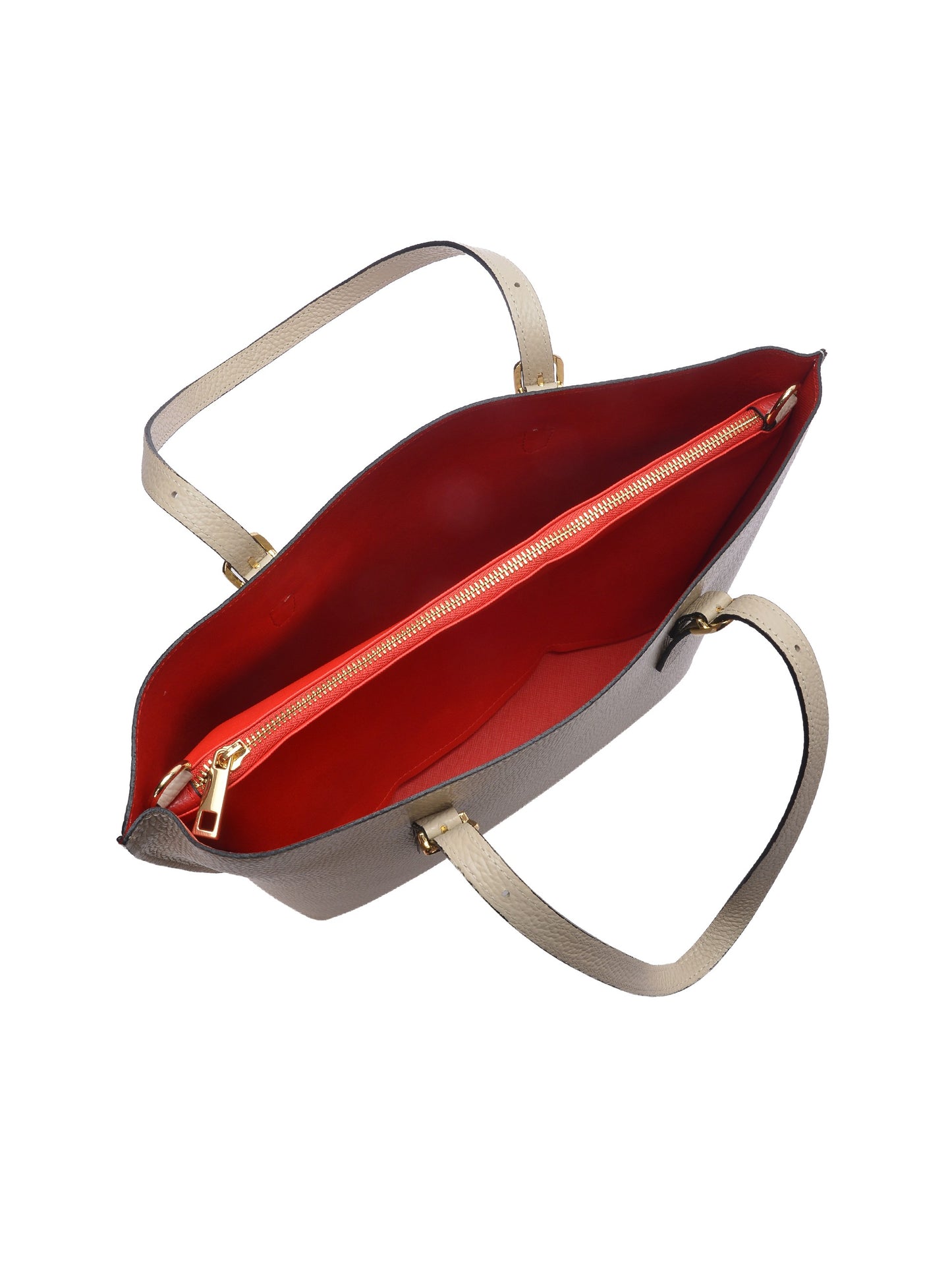 Isabella Rhea Shoulder Bag IR 176 – Handtasche aus echtem Leder, Hergestellt in Italien