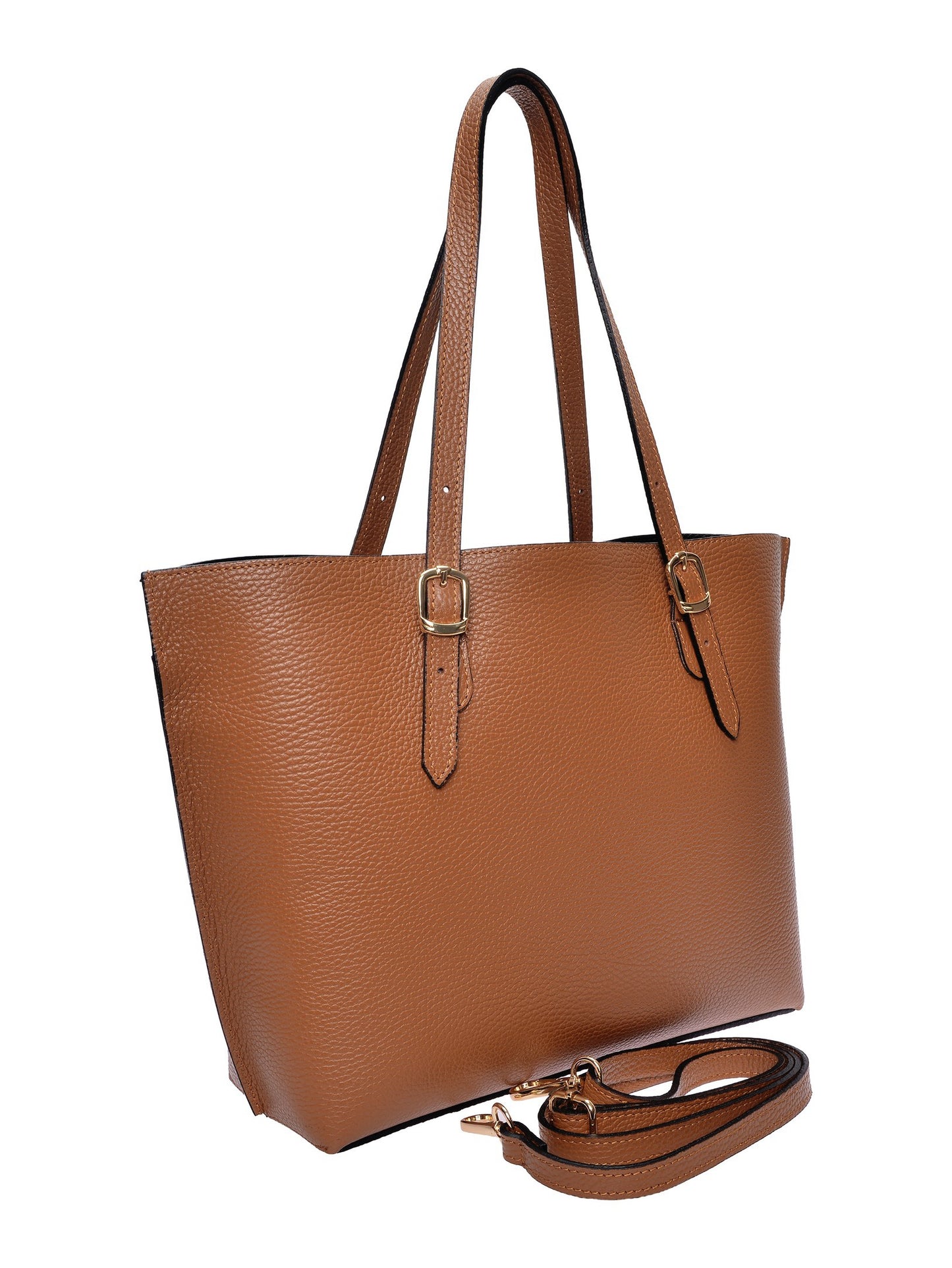 Isabella Rhea Shoulder Bag IR 176 – Handtasche aus echtem Leder, Hergestellt in Italien