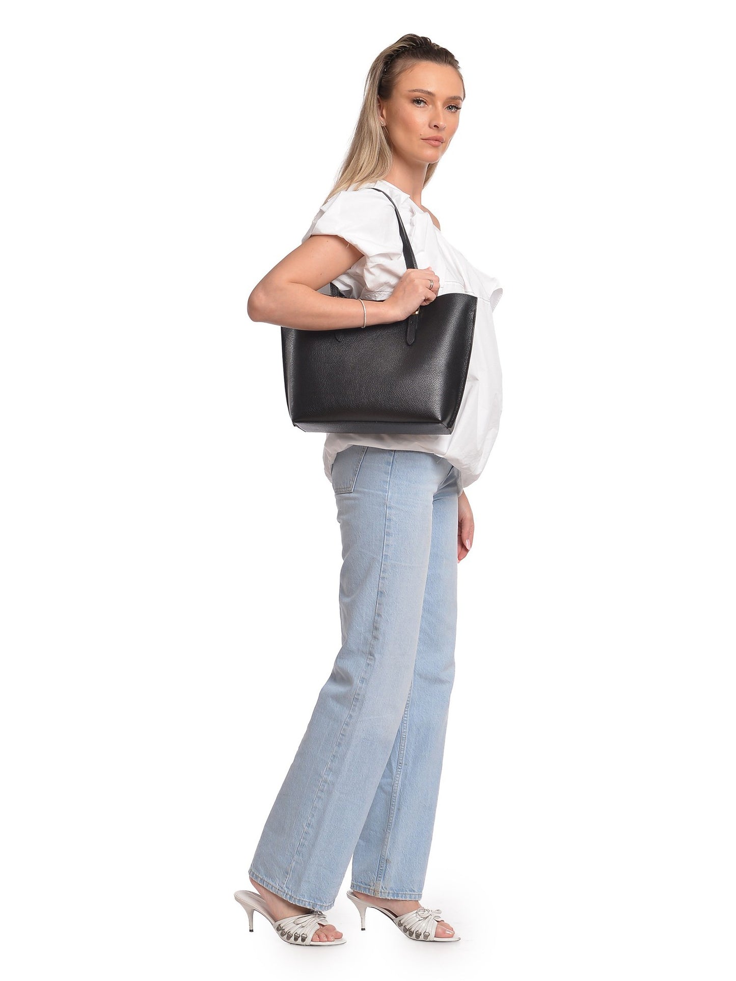 Isabella Rhea Shoulder Bag IR 176 – Handtasche aus echtem Leder, Hergestellt in Italien