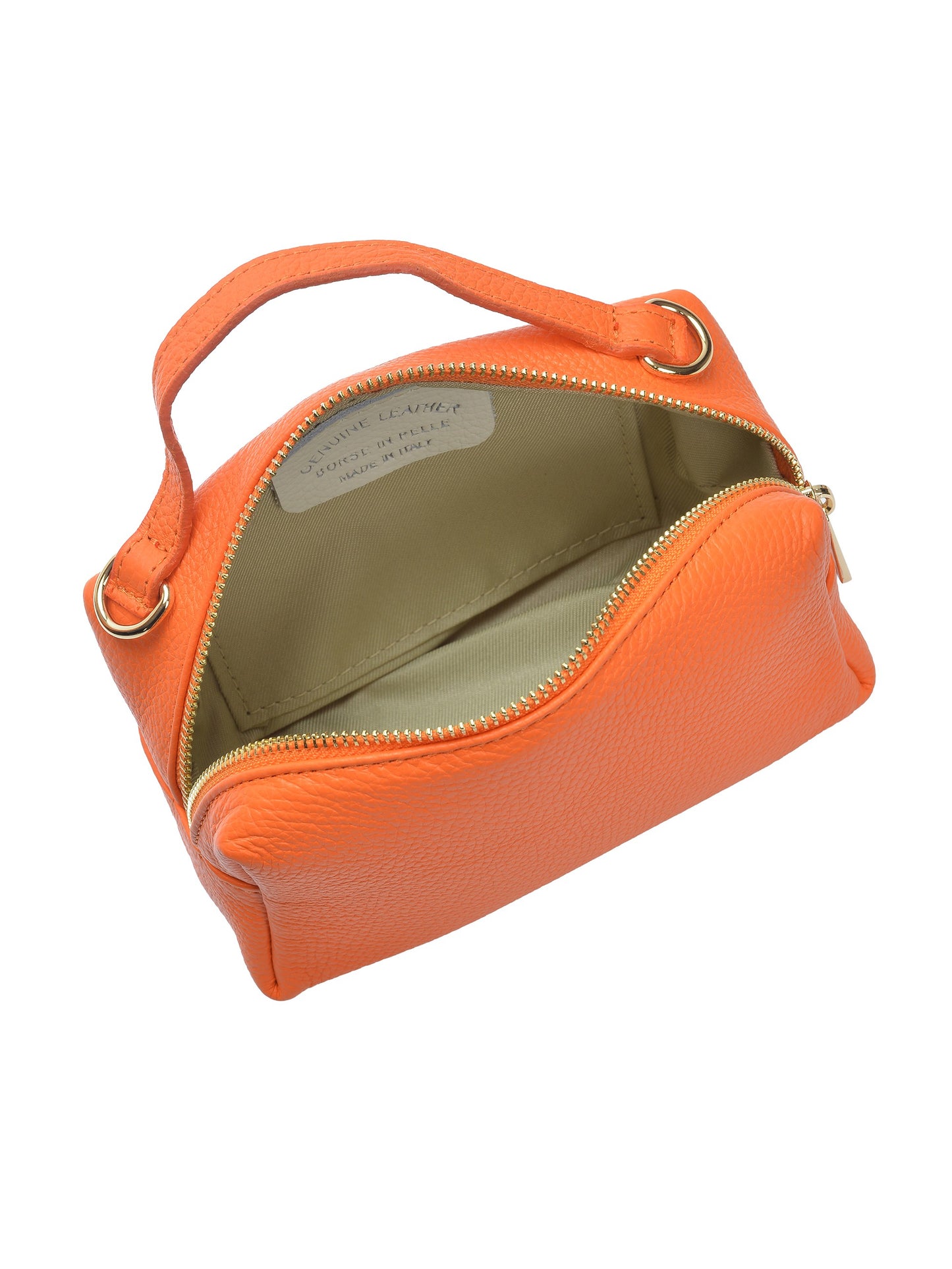 Isabella Rhea Crossbody Bag IR 185T – Handtasche aus echtem Leder, Hergestellt in Italien