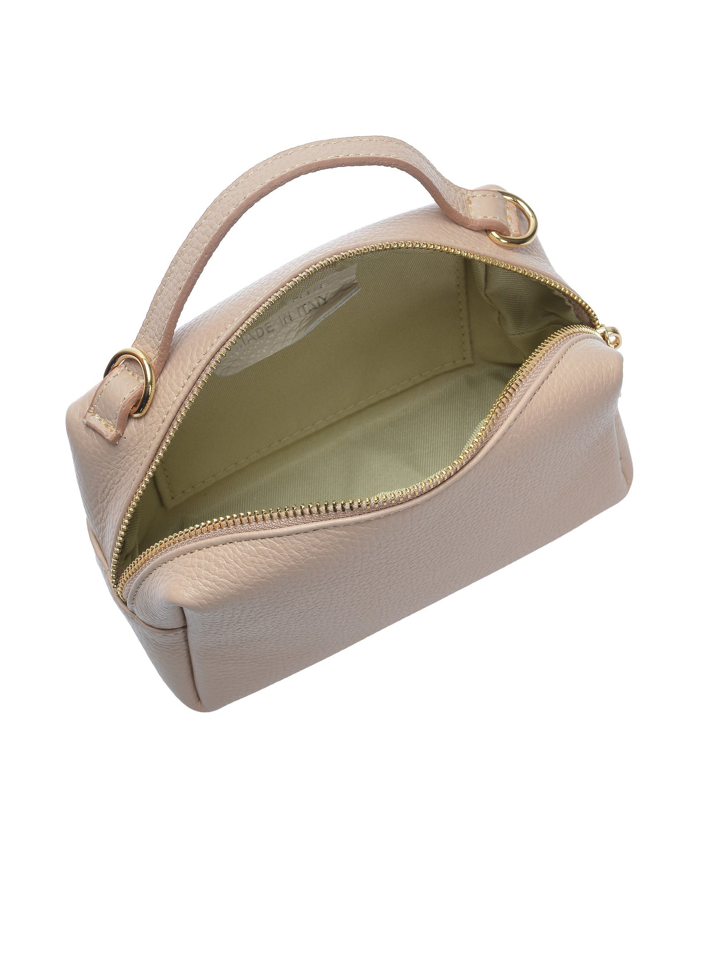 Isabella Rhea Crossbody Bag IR 185T – Handtasche aus echtem Leder, Hergestellt in Italien