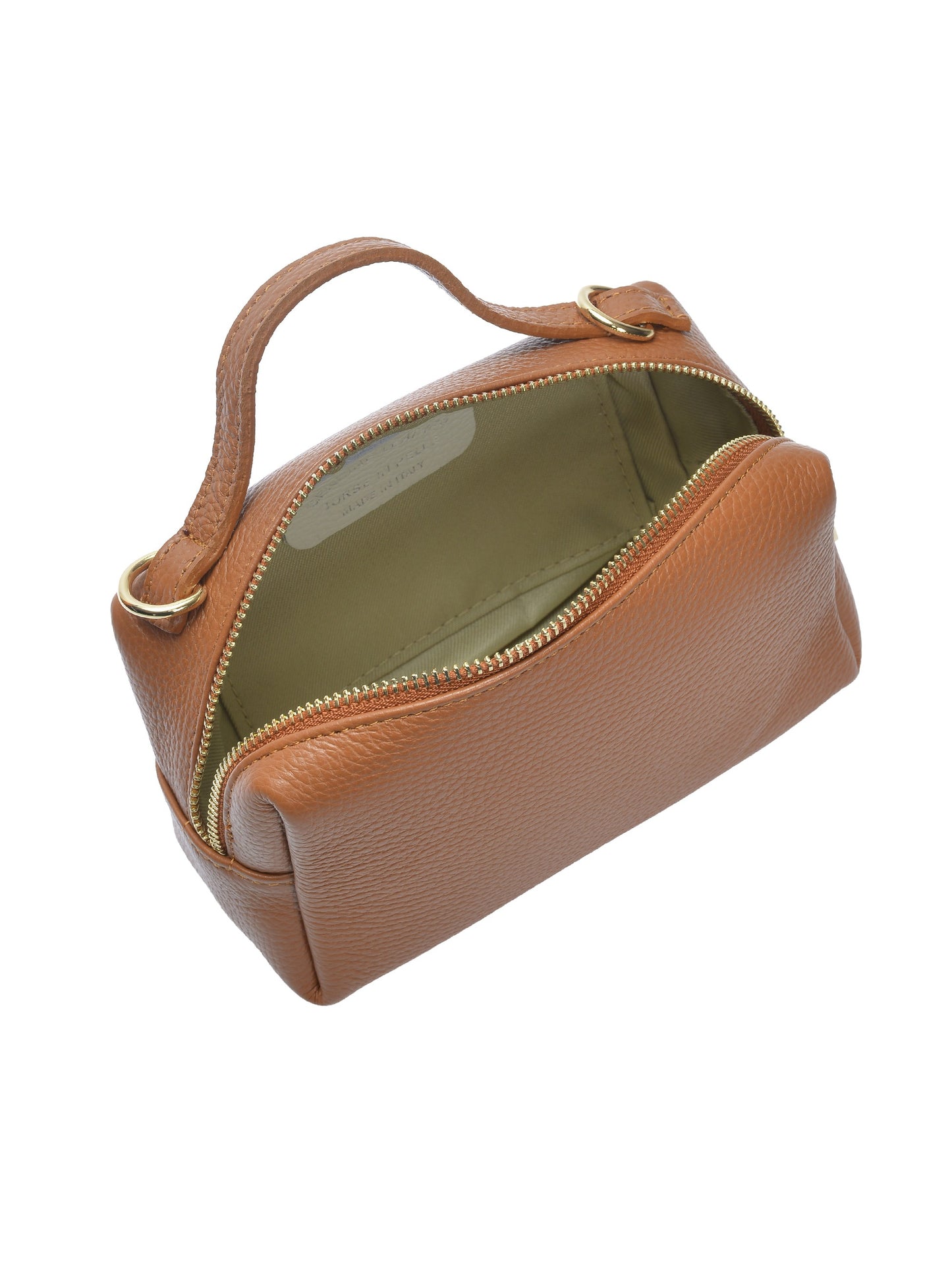 Isabella Rhea Crossbody Bag IR 185T – Handtasche aus echtem Leder, Hergestellt in Italien