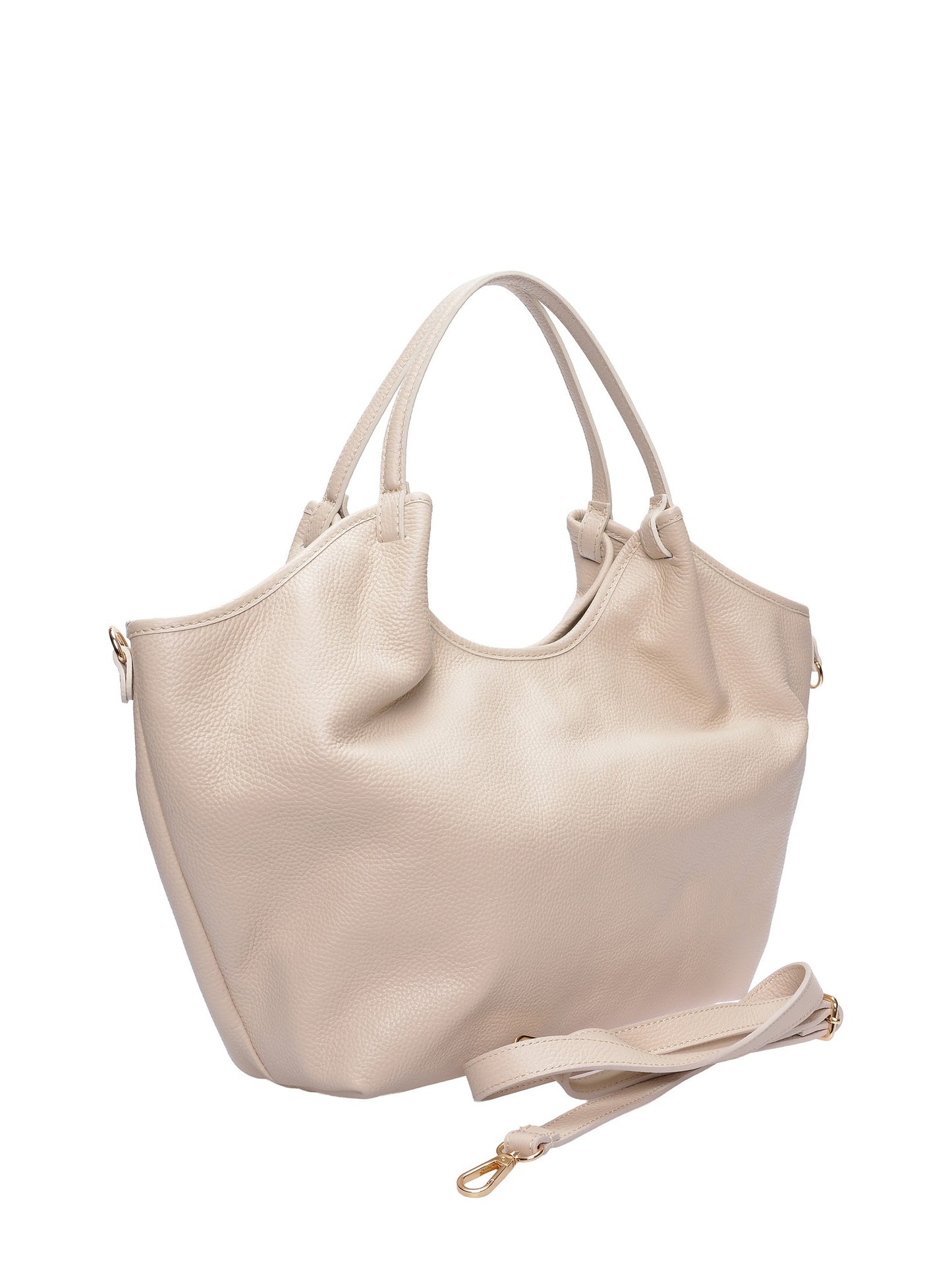 Isabella Rhea Shoulder Bag IR 186T – Handtasche aus echtem Leder, Hergestellt in Italien