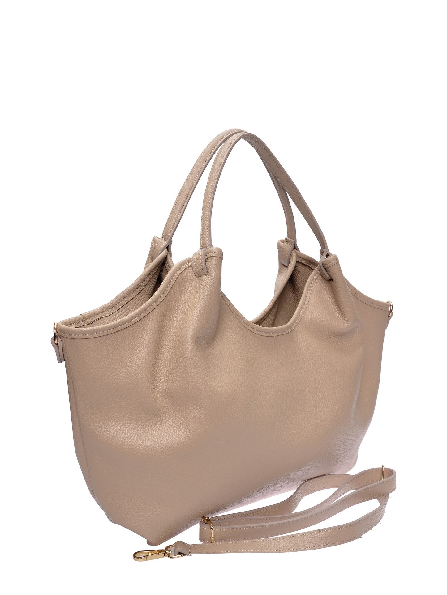 Isabella Rhea Shoulder Bag IR 186T – Handtasche aus echtem Leder, Hergestellt in Italien
