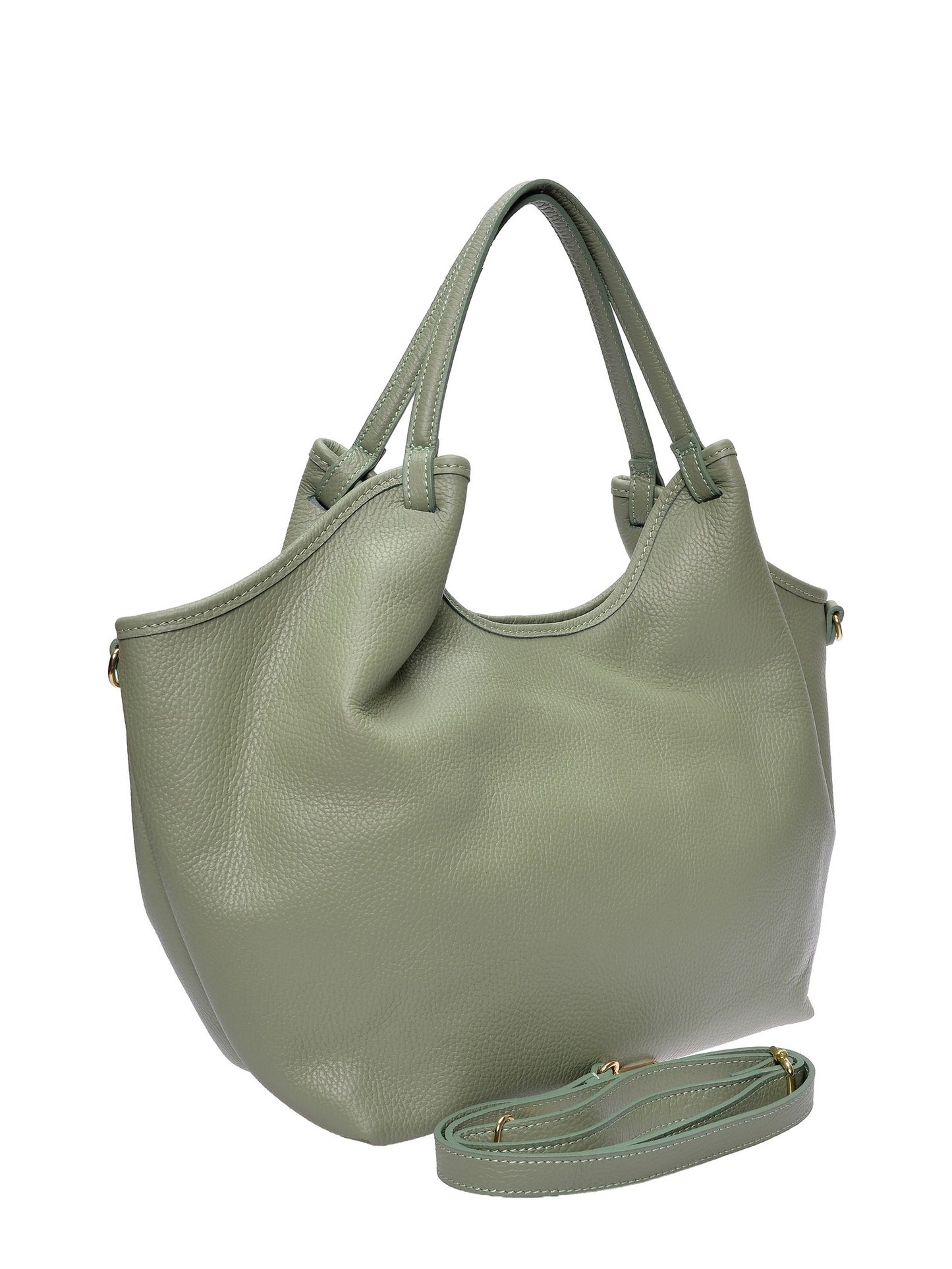Isabella Rhea Shoulder Bag IR 186T – Handtasche aus echtem Leder, Hergestellt in Italien