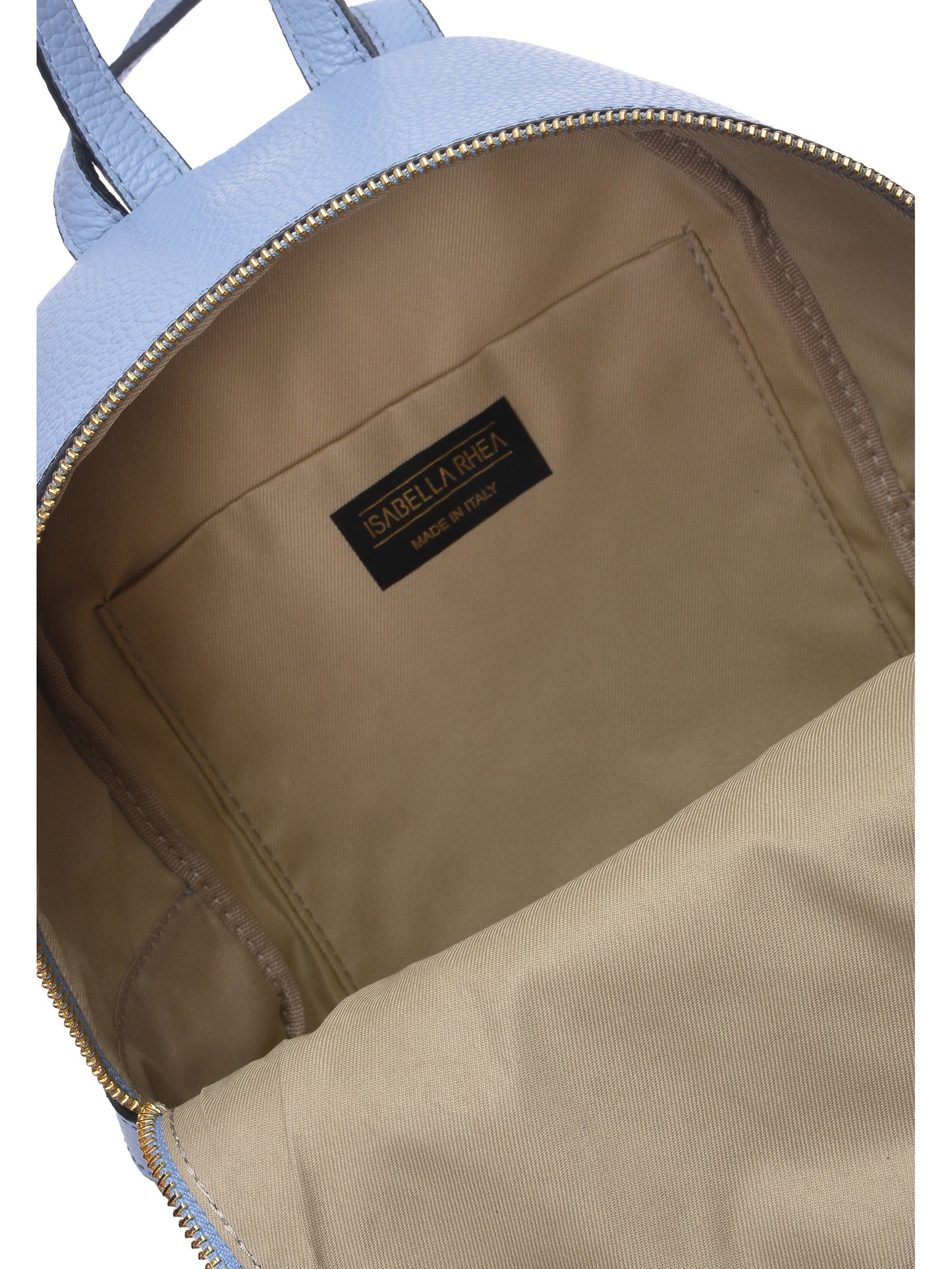Isabella Rhea Backpack IR 189 – Rucksack aus echtem Leder, Hergestellt in Italien