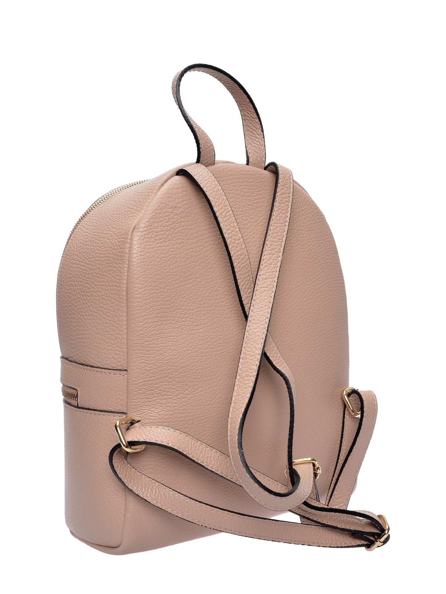 Isabella Rhea Backpack IR 189 – Rucksack aus echtem Leder, Hergestellt in Italien