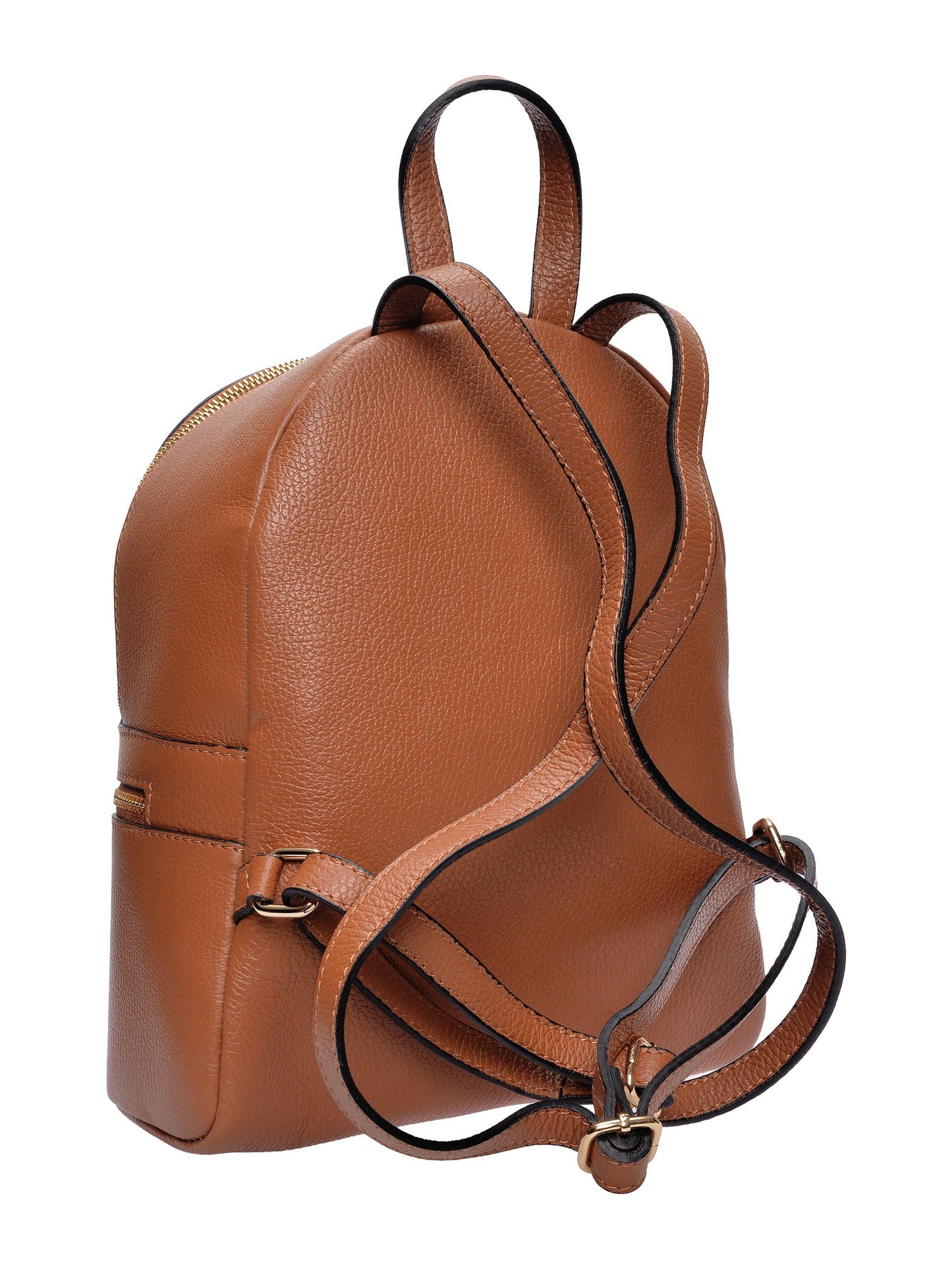 Isabella Rhea Backpack IR 189 – Rucksack aus echtem Leder, Hergestellt in Italien