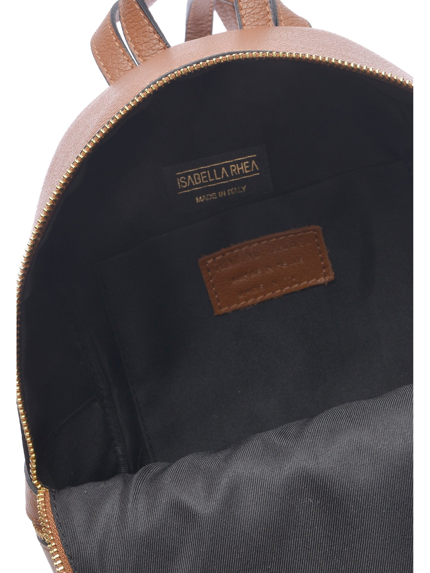 Isabella Rhea Backpack IR 189 – Rucksack aus echtem Leder, Hergestellt in Italien