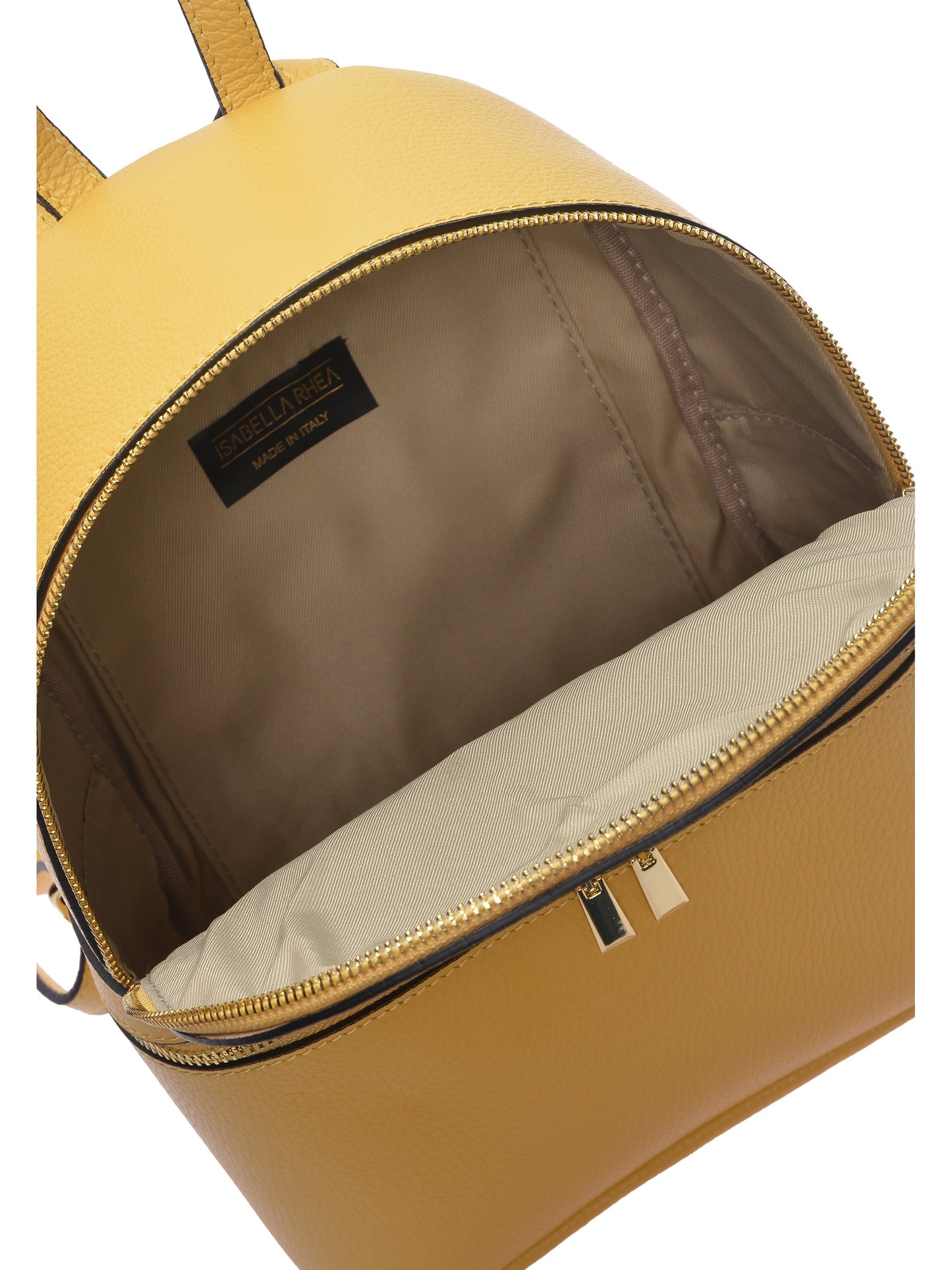 Isabella Rhea Backpack IR 189 – Rucksack aus echtem Leder, Hergestellt in Italien