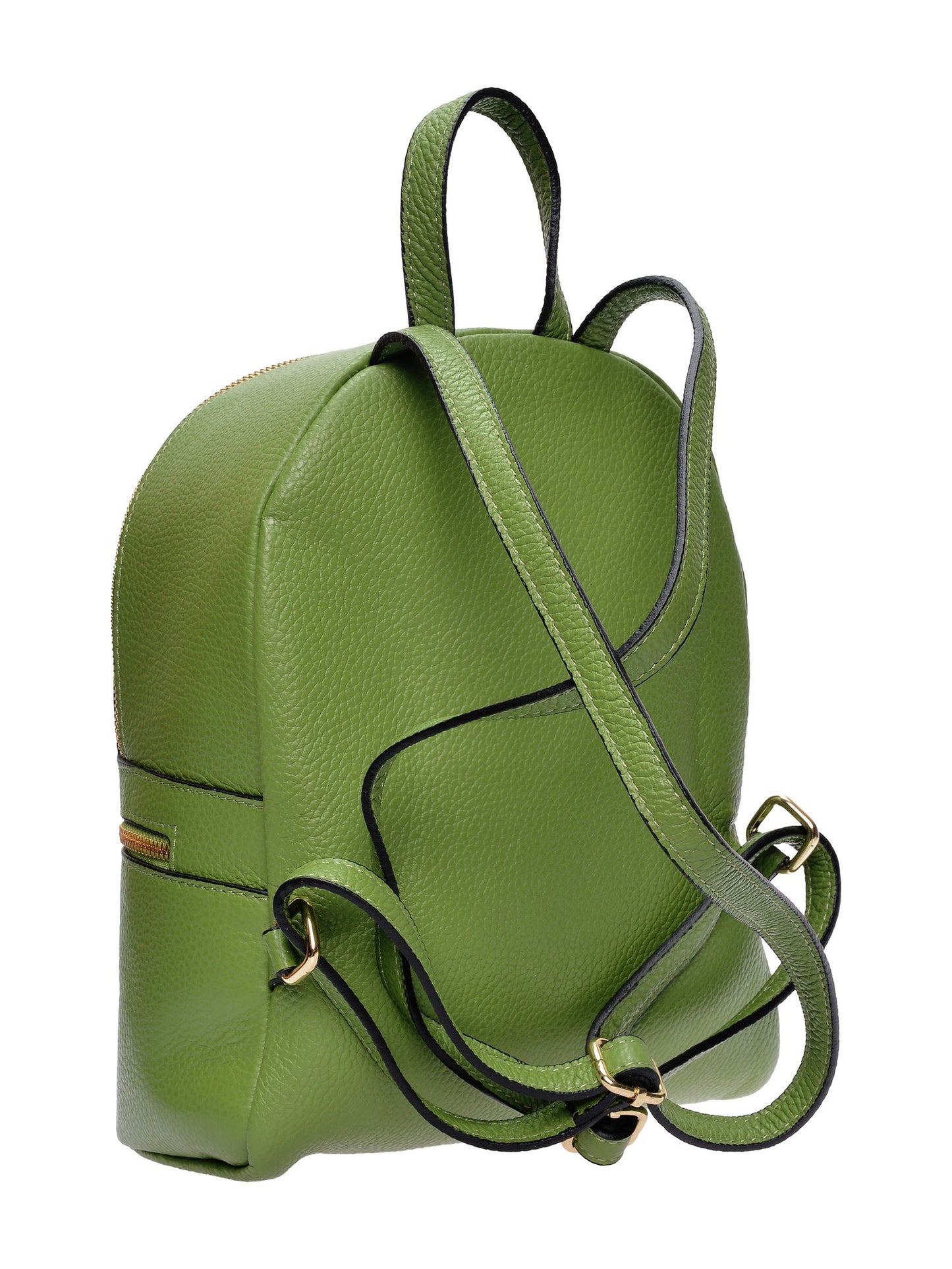 Isabella Rhea Backpack IR 189 – Rucksack aus echtem Leder, Hergestellt in Italien