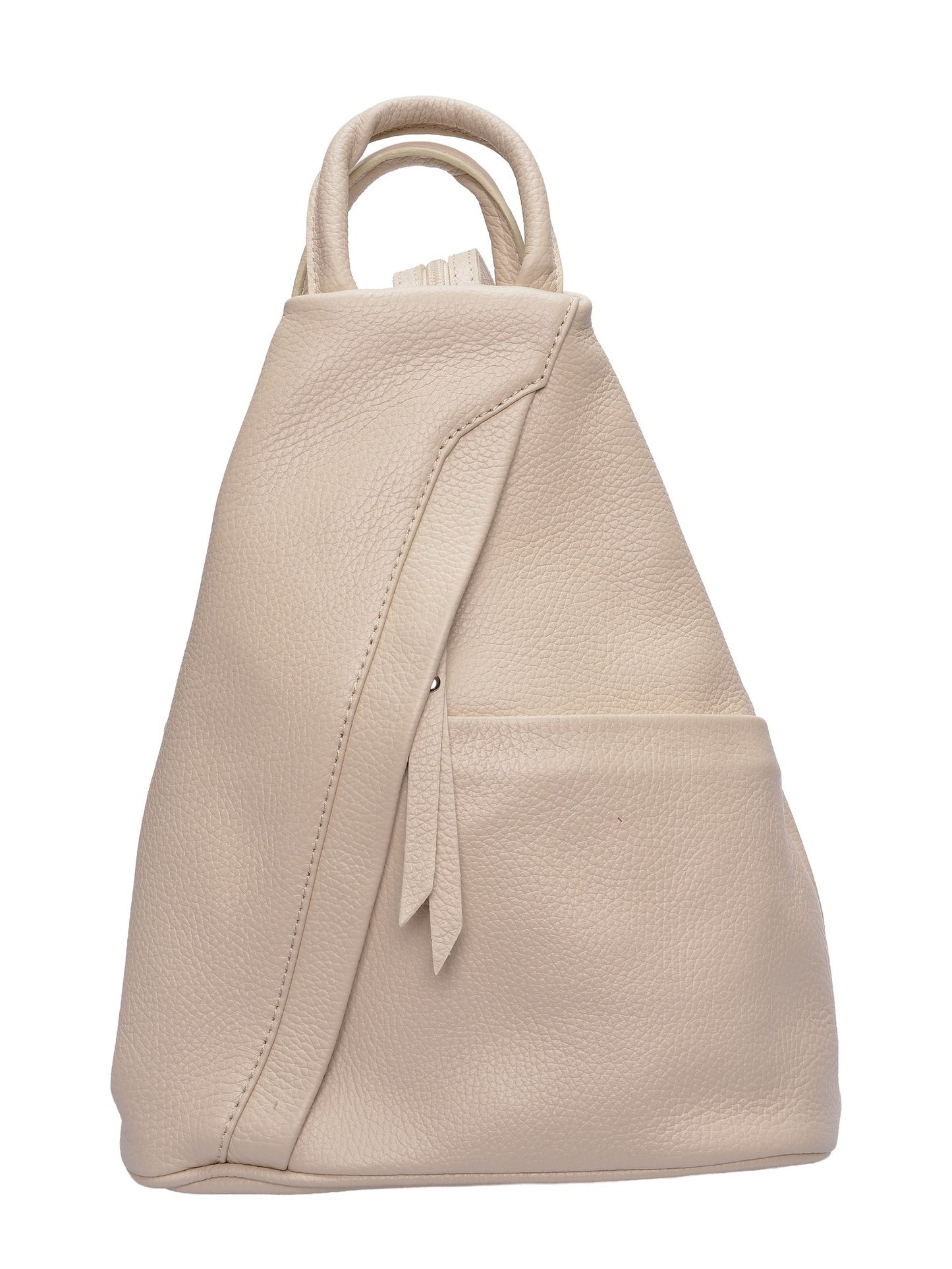 Isabella Rhea Backpack IR 190 – Rucksack aus echtem Leder, Hergestellt in Italien