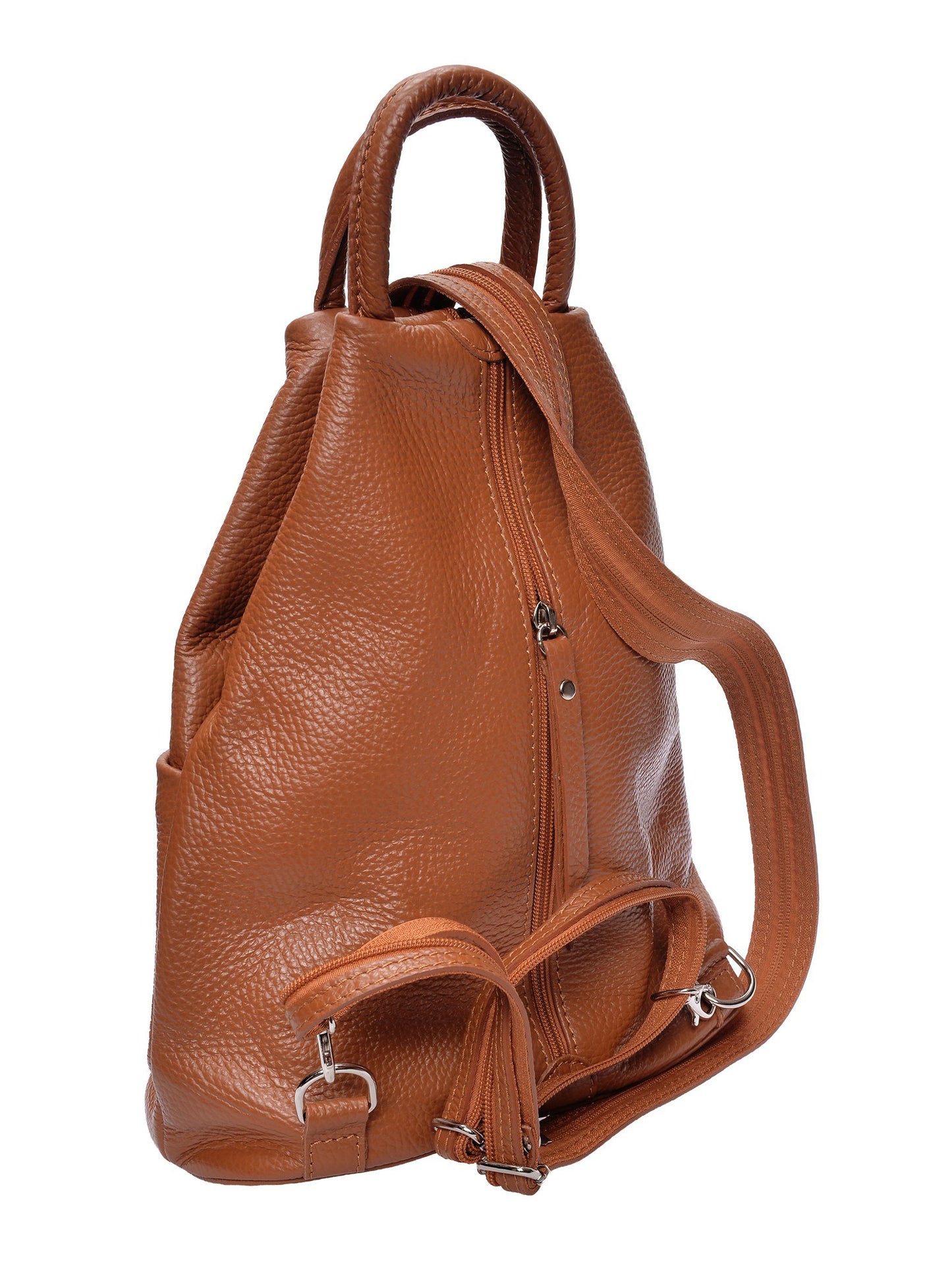 Isabella Rhea Backpack IR 190 – Rucksack aus echtem Leder, Hergestellt in Italien