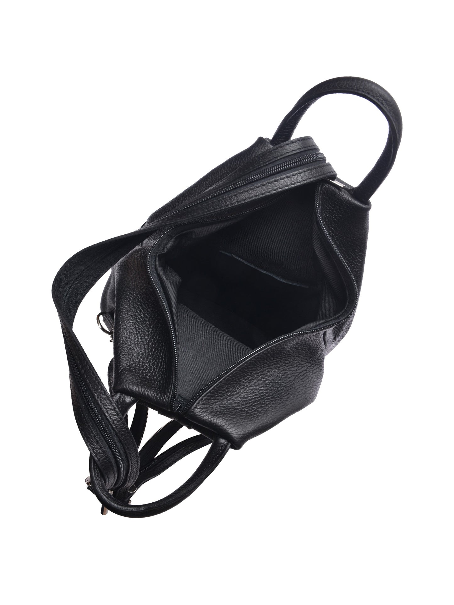 Isabella Rhea Backpack IR 190 – Rucksack aus echtem Leder, Hergestellt in Italien