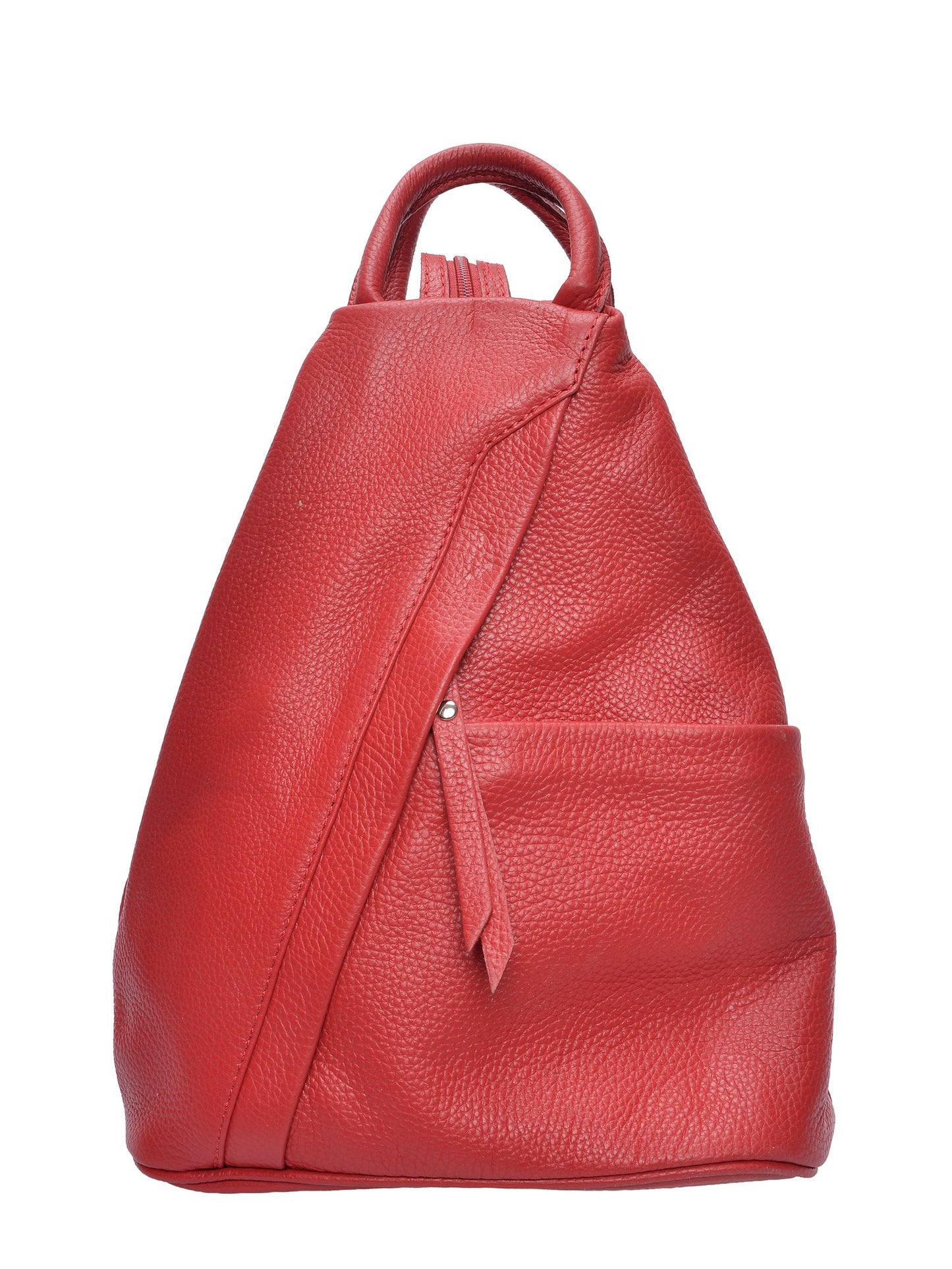 Isabella Rhea Backpack IR 190 – Rucksack aus echtem Leder, Hergestellt in Italien