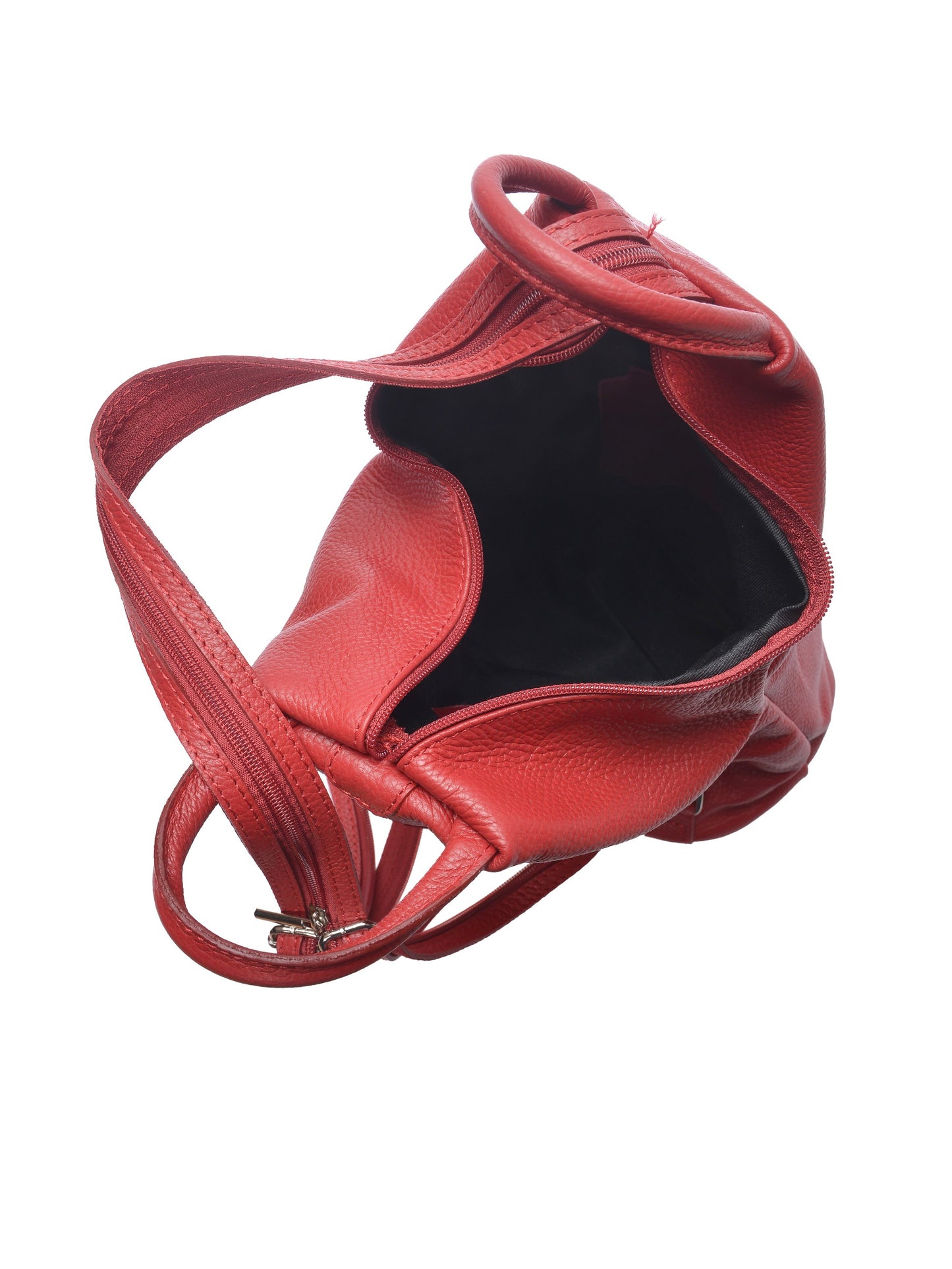 Isabella Rhea Backpack IR 190 – Rucksack aus echtem Leder, Hergestellt in Italien
