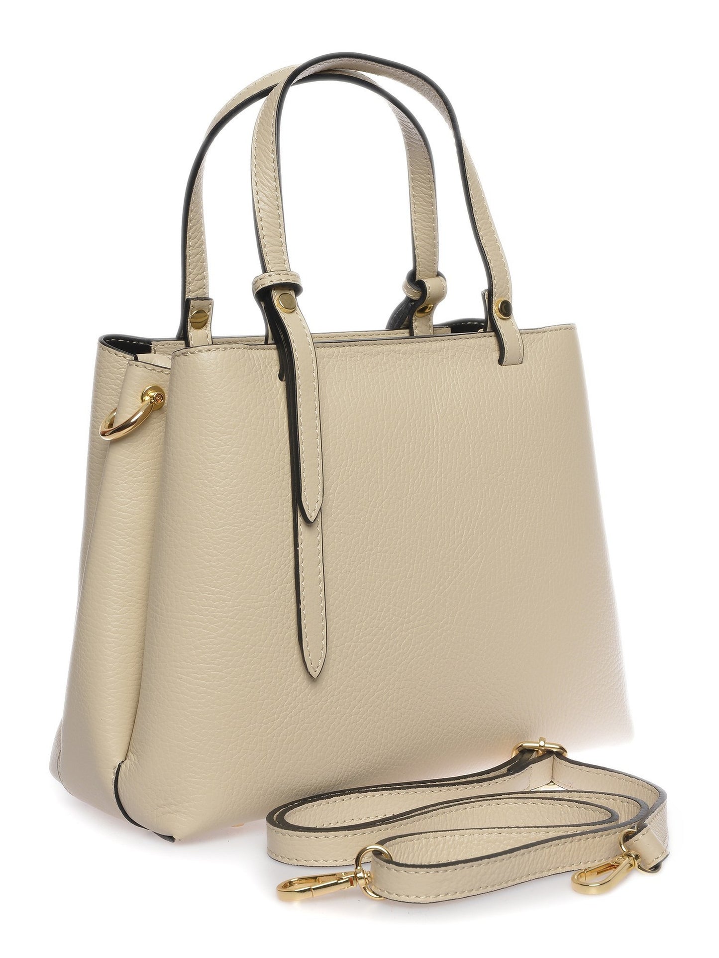 Isabella Rhea Handbag IR 1932T – Handtasche aus echtem Leder, Hergestellt in Italien