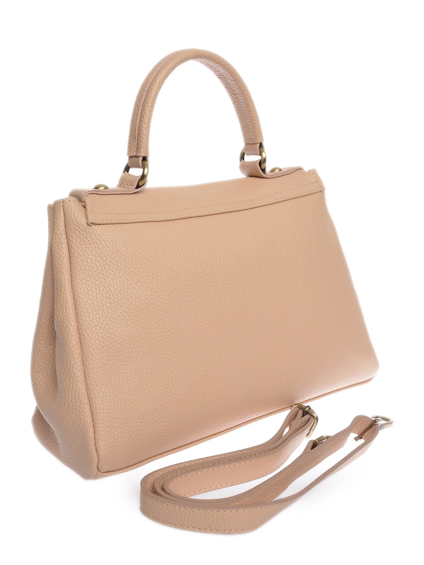 Isabella Rhea Handbag IR 1982T – Handtasche aus echtem Leder, Hergestellt in Italien