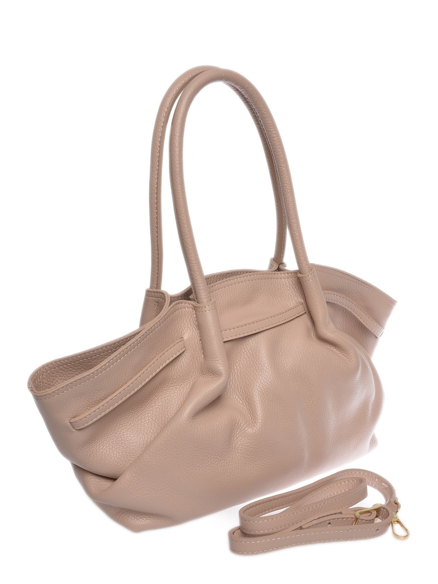 Isabella Rhea Handbag IR 1983T – Handtasche aus echtem Leder, Hergestellt in Italien