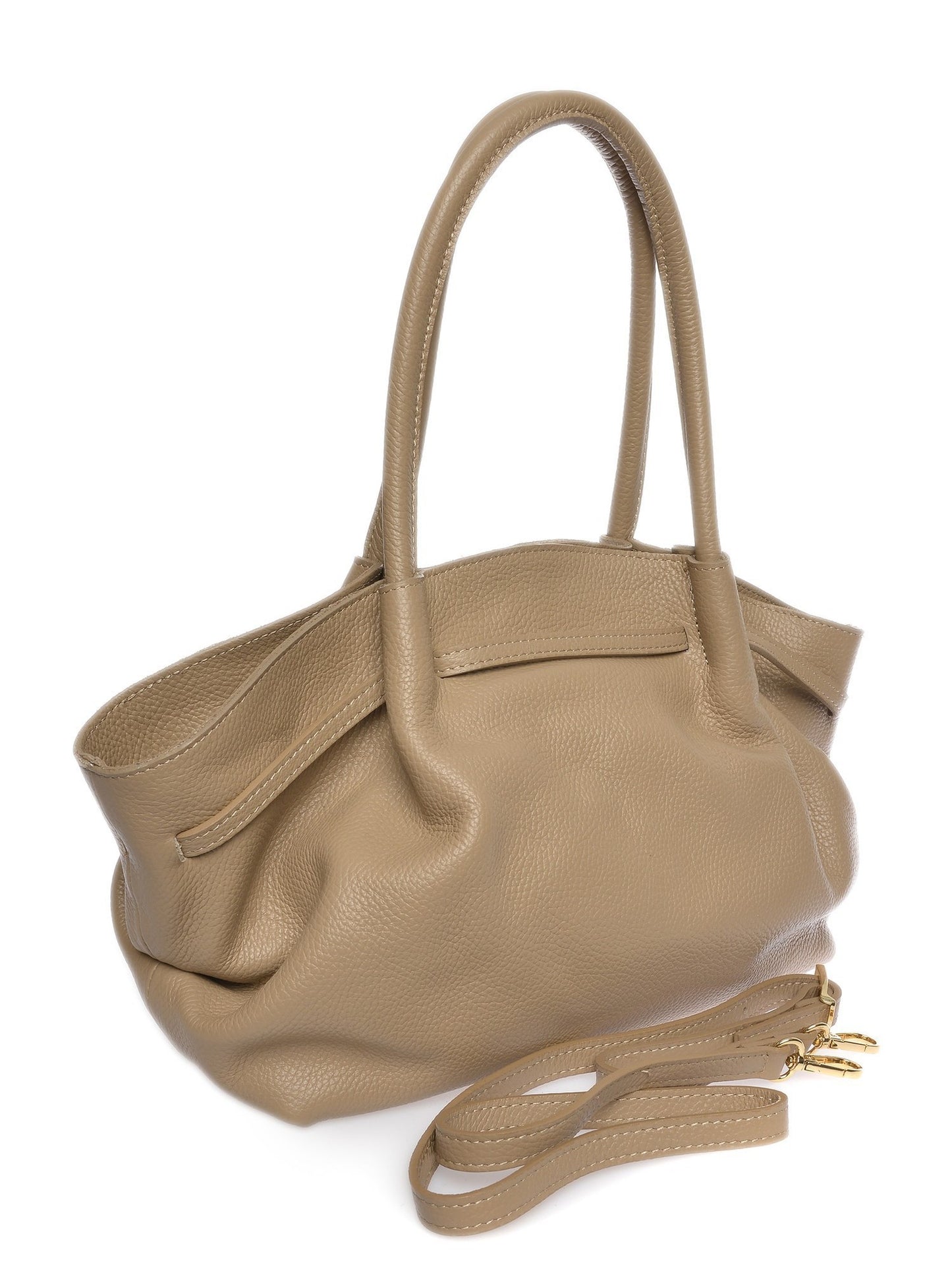 Isabella Rhea Handbag IR 1983T – Handtasche aus echtem Leder, Hergestellt in Italien