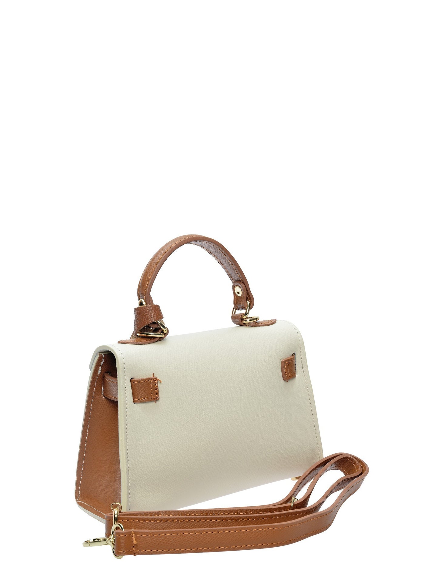 Isabella Rhea Crossbody Bag IR 482 – Handtasche aus echtem Leder, Hergestellt in Italien