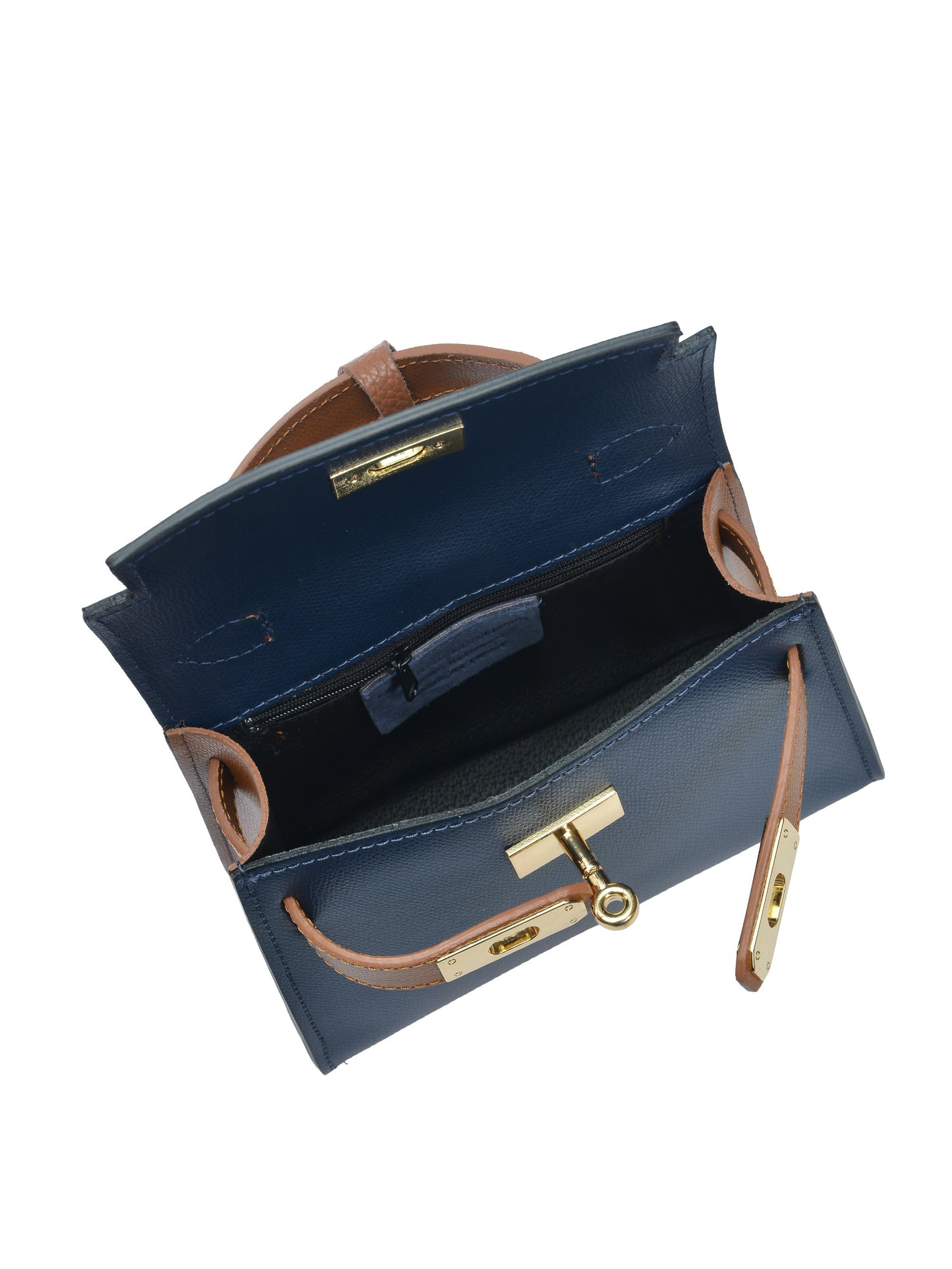 Isabella Rhea Crossbody Bag IR 482 – Handtasche aus echtem Leder, Hergestellt in Italien